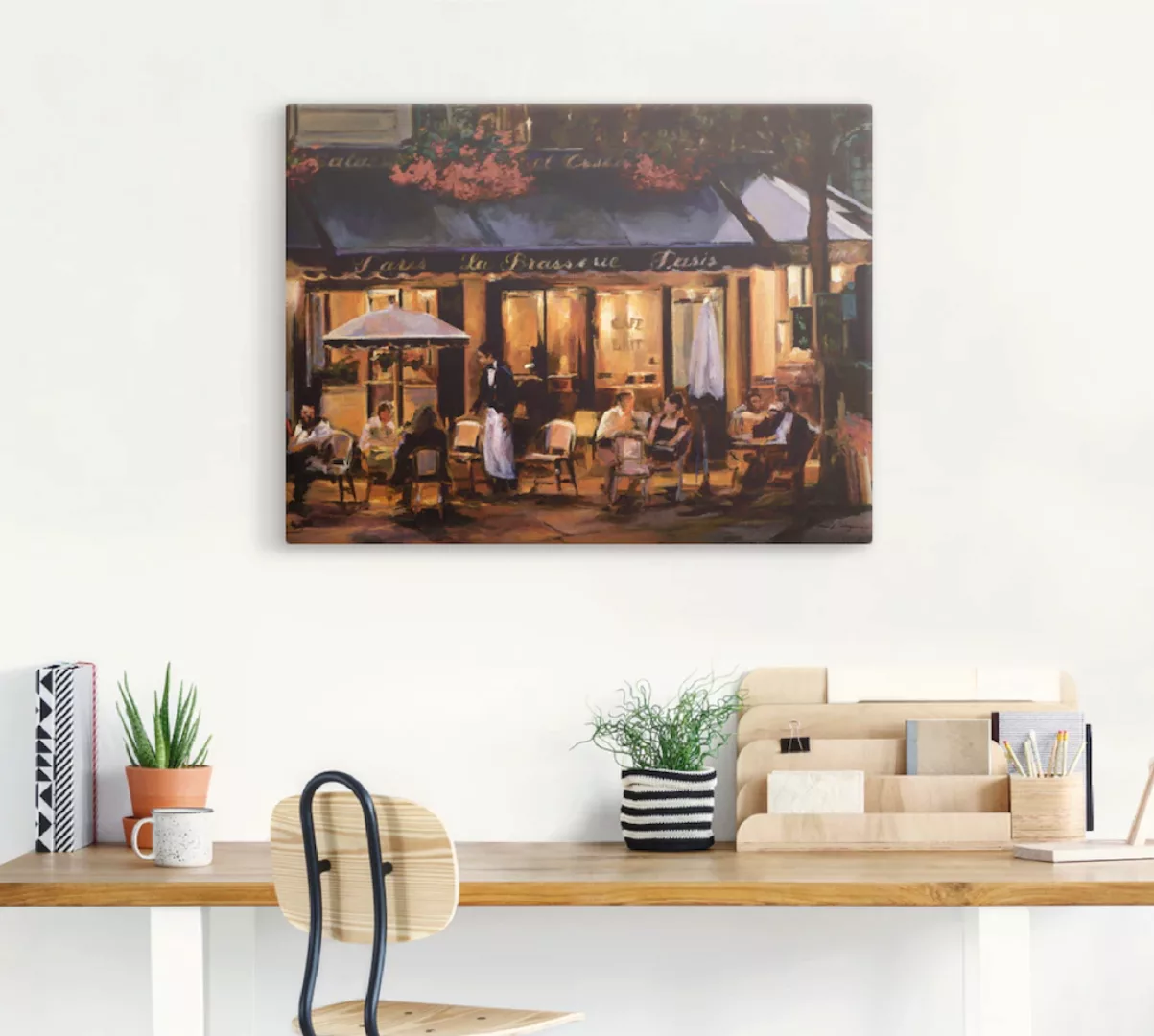 Artland Wandbild »Brauerei«, Restaurant & Cafés, (1 St.), als Leinwandbild, günstig online kaufen