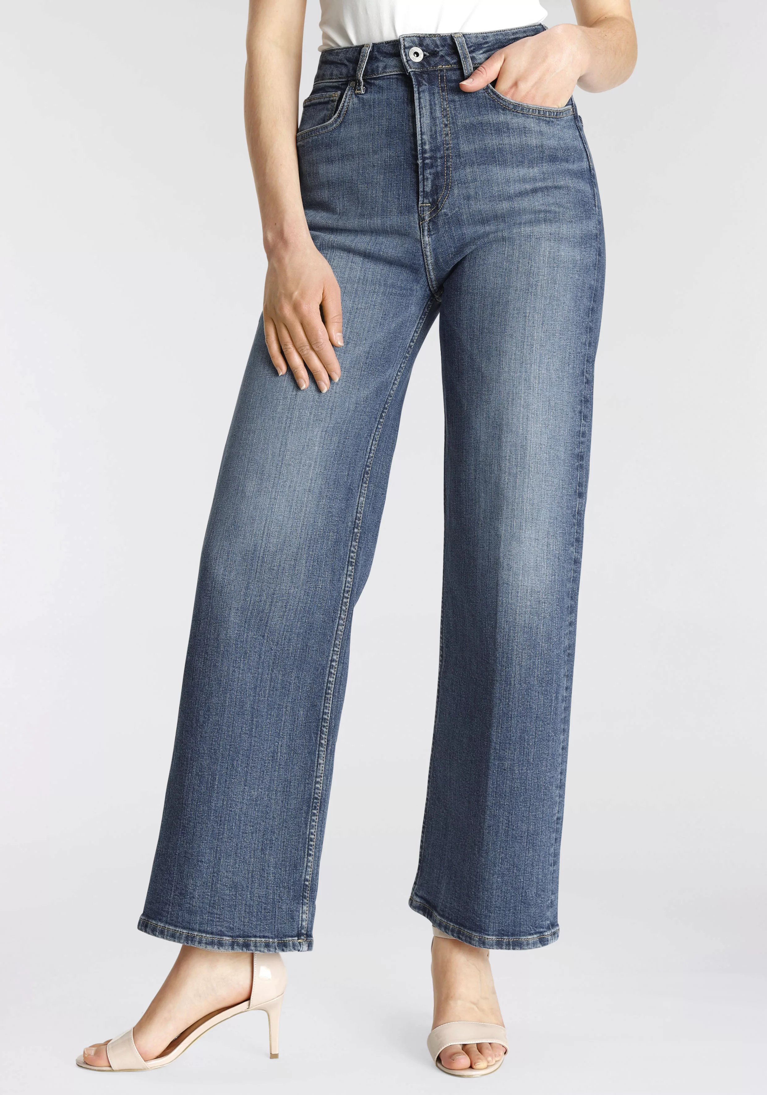 Pepe Jeans High-waist-Jeans Lexa Sky High günstig online kaufen
