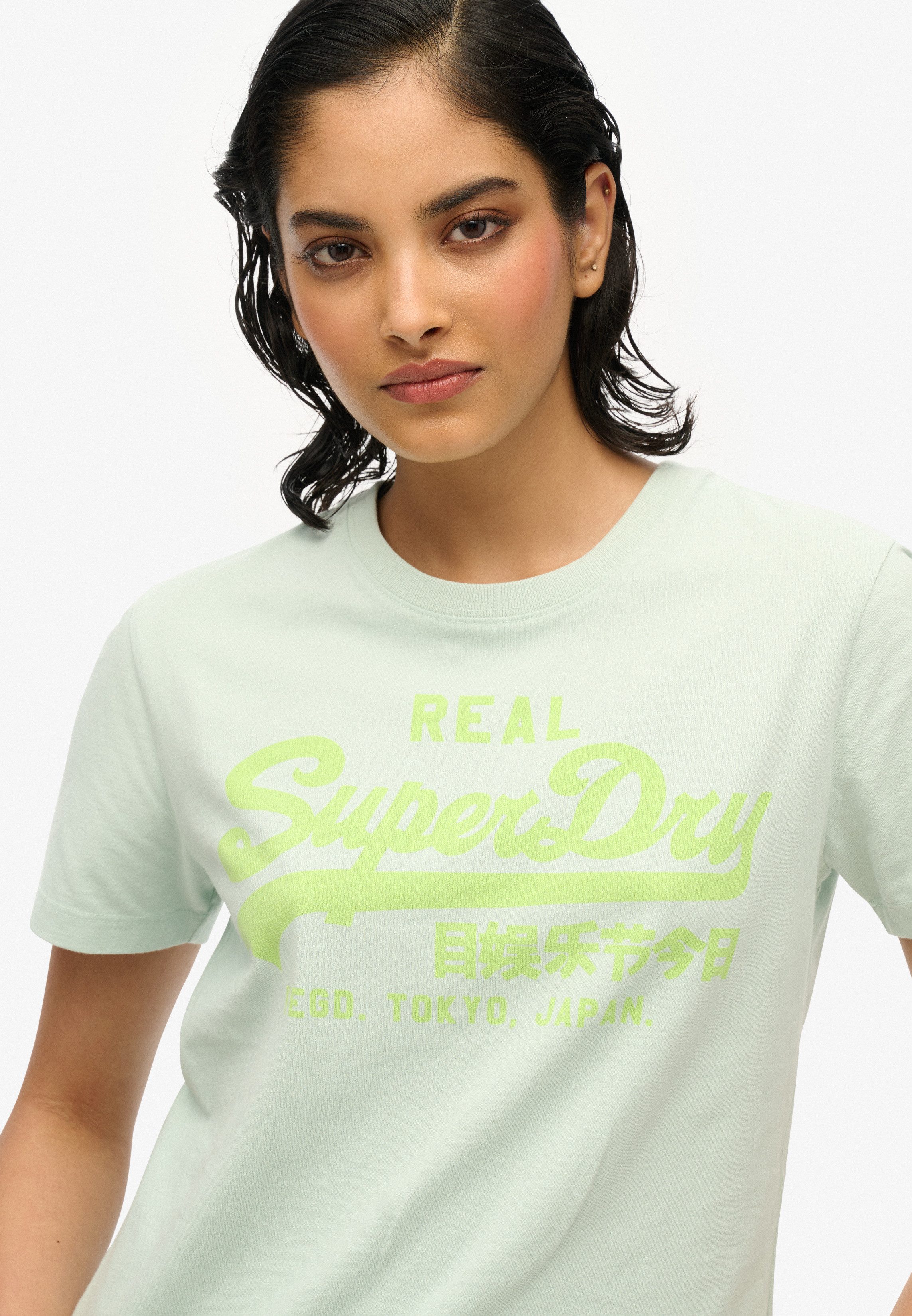 Superdry Kurzarmshirt VL NEON SLIM TEE günstig online kaufen