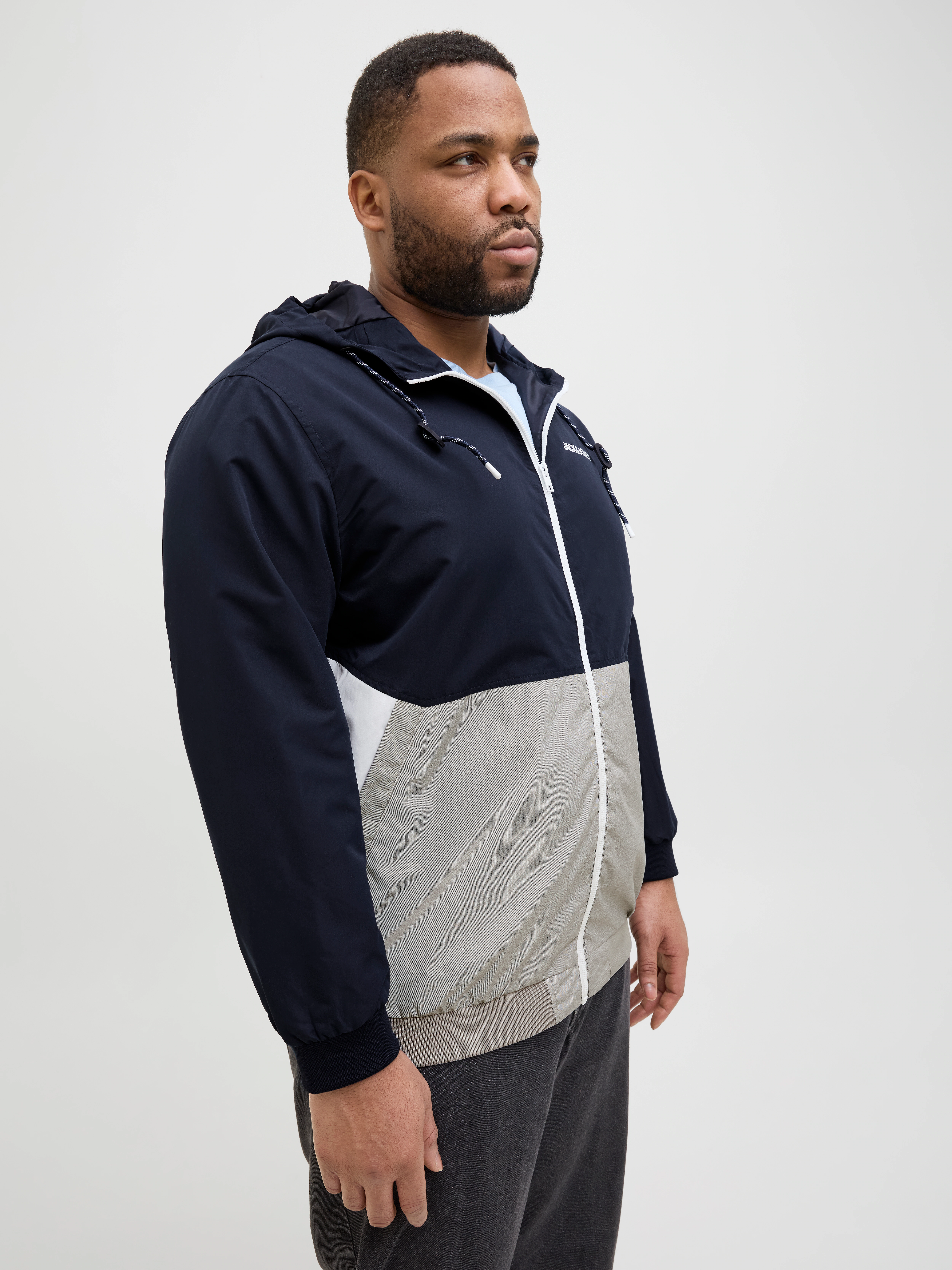 Jack & Jones PlusSize Bomberjacke "JJERUSH HOOD BOMBER NOOS PLS", mit Kapuz günstig online kaufen