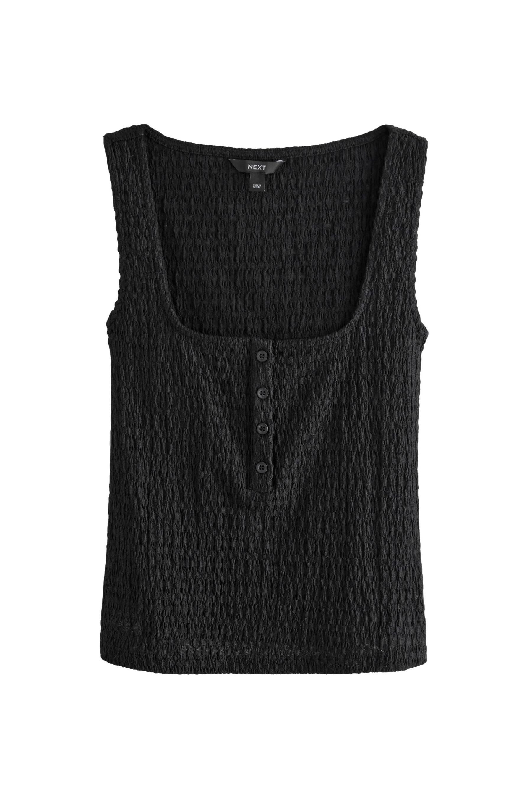 Next Trägertop Strukturiertes Tanktop mit Henleydetail günstig online kaufen