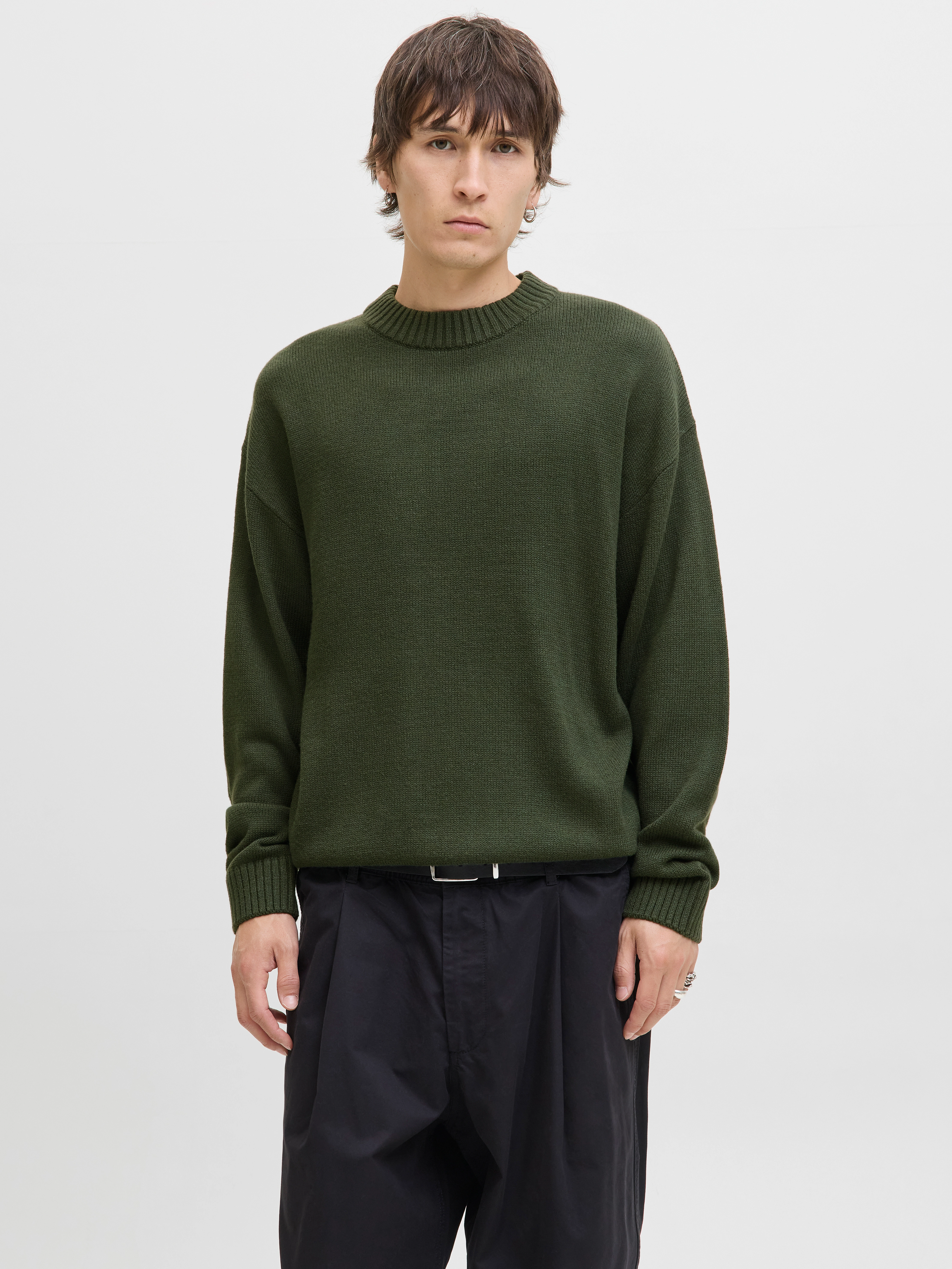 Jack & Jones Strickpullover "JJEURBAN JACK KNIT CREW NECK SN" günstig online kaufen