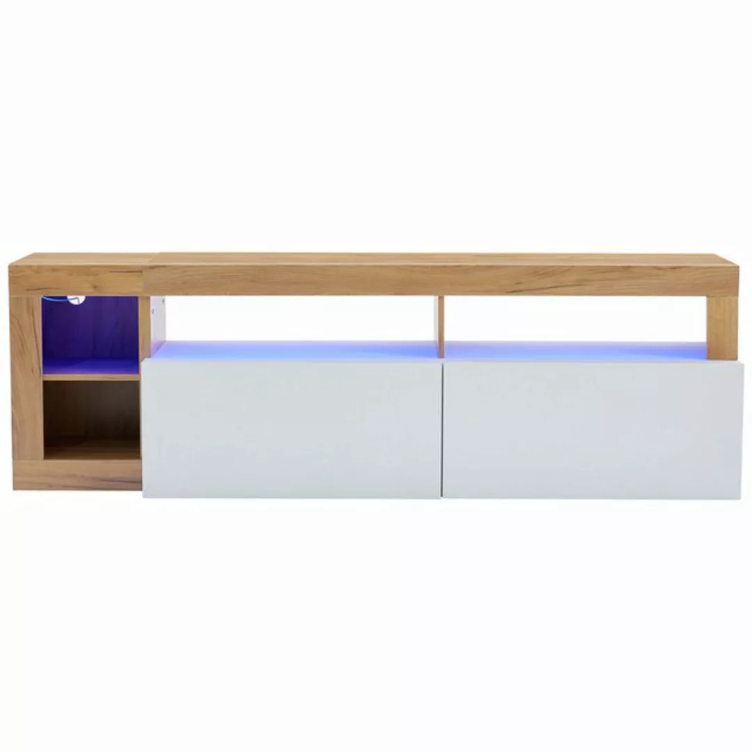 XDeer TV-Schrank TV-Schrank mit LED-Kontrollleuchte Fernseher bis 80 Zoll T günstig online kaufen