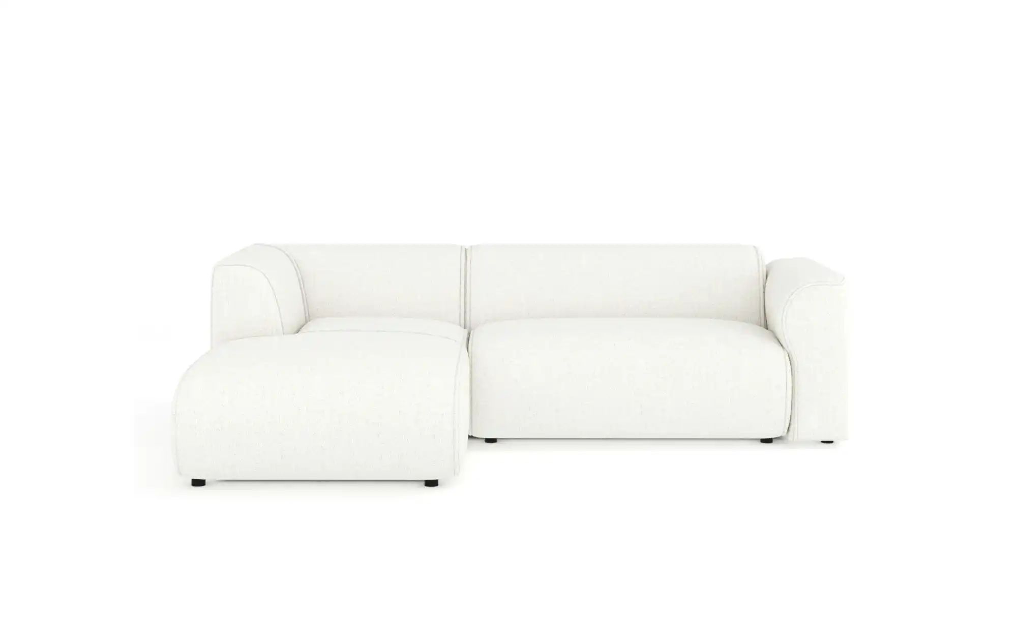 Ecksofa  Melani ¦ grün ¦ Maße (cm): B: 256 H: 69 Polstermöbel > Sofas > Eck günstig online kaufen