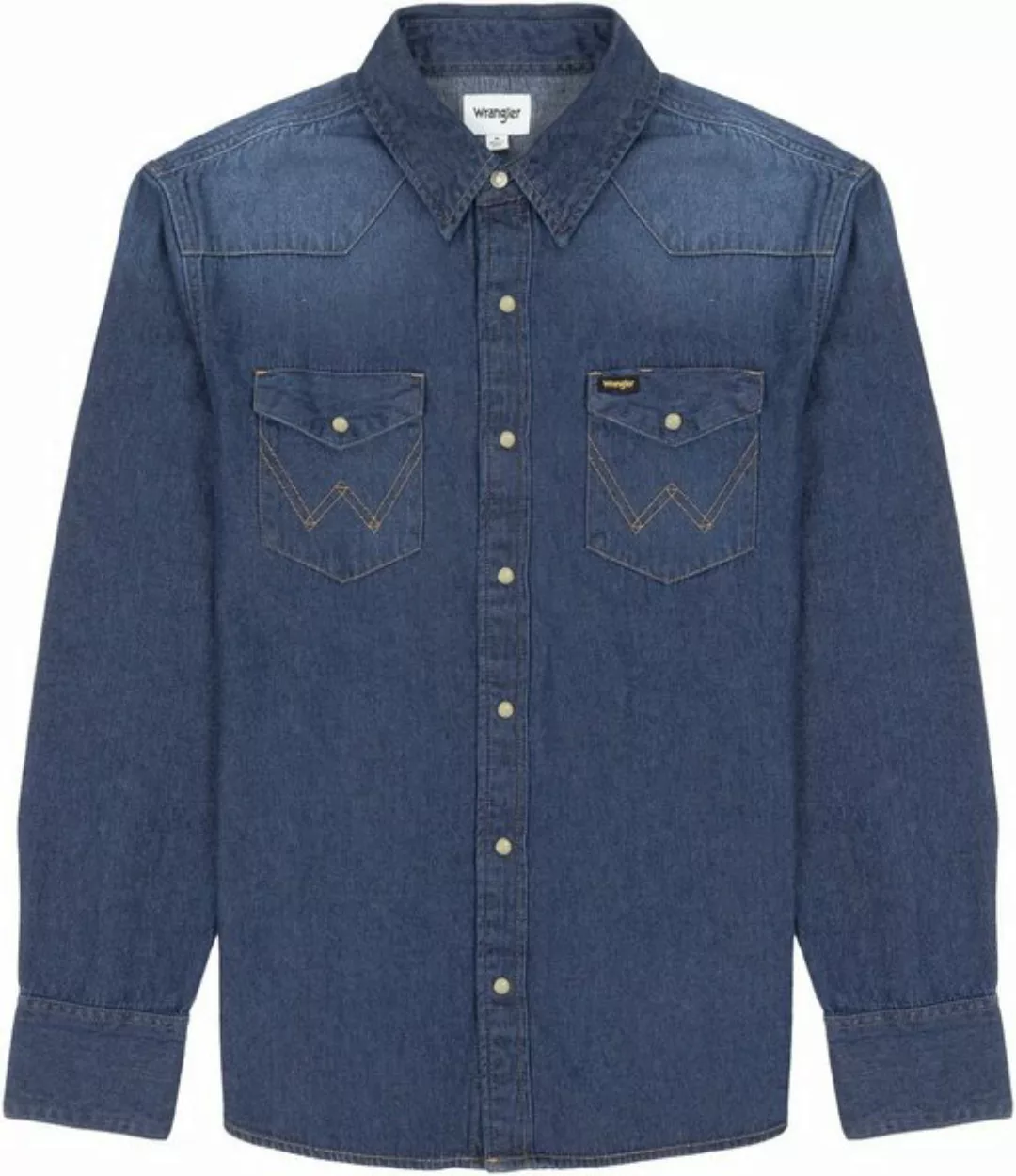 Wrangler Jeanshemd 27 MW günstig online kaufen