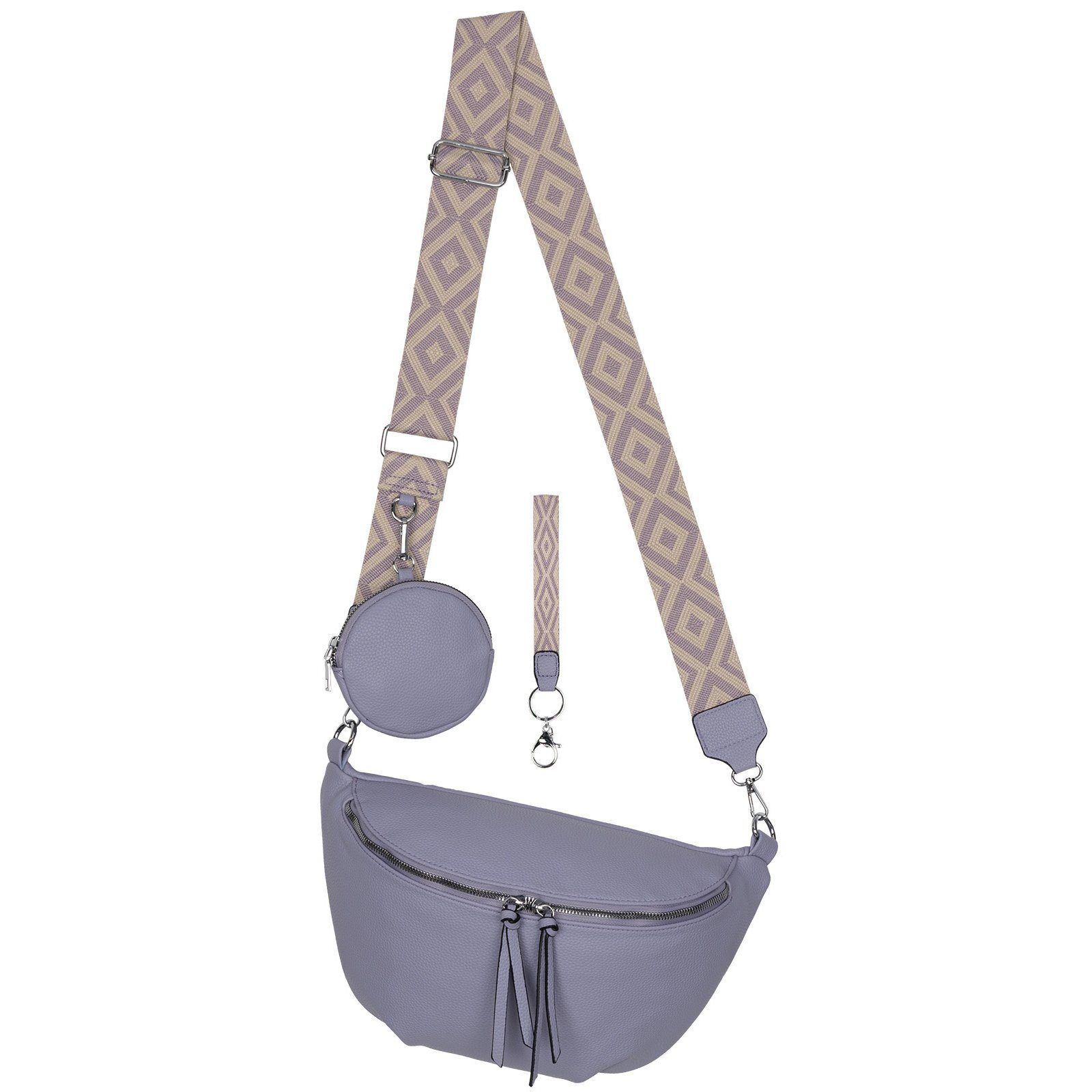 EAAKIE Gürteltasche Bauchtasche Umhängetasche Crossbody-Bag Kunstleder günstig online kaufen
