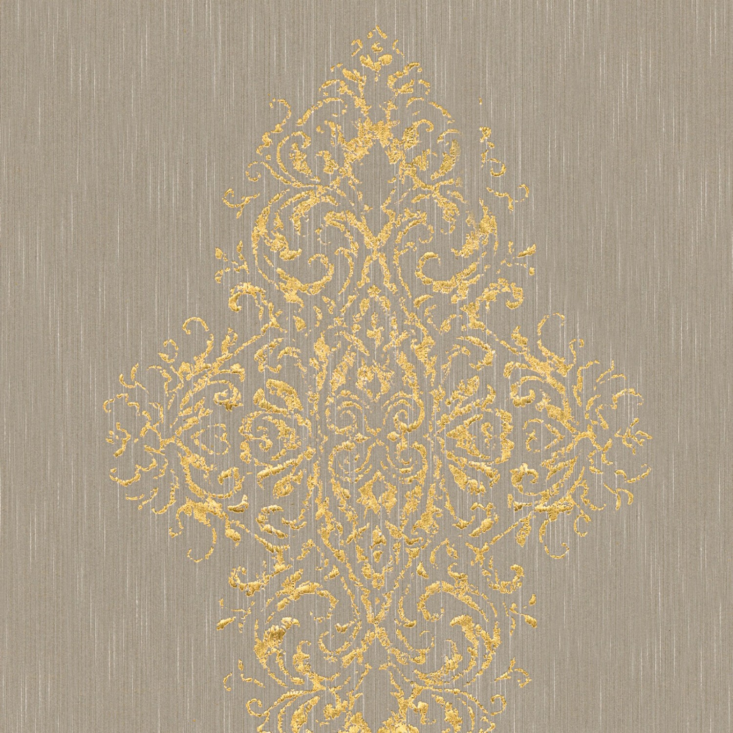 Bricoflor Neobarock Tapete in anthrazit Graue Ornament Tapete mit Muster un günstig online kaufen