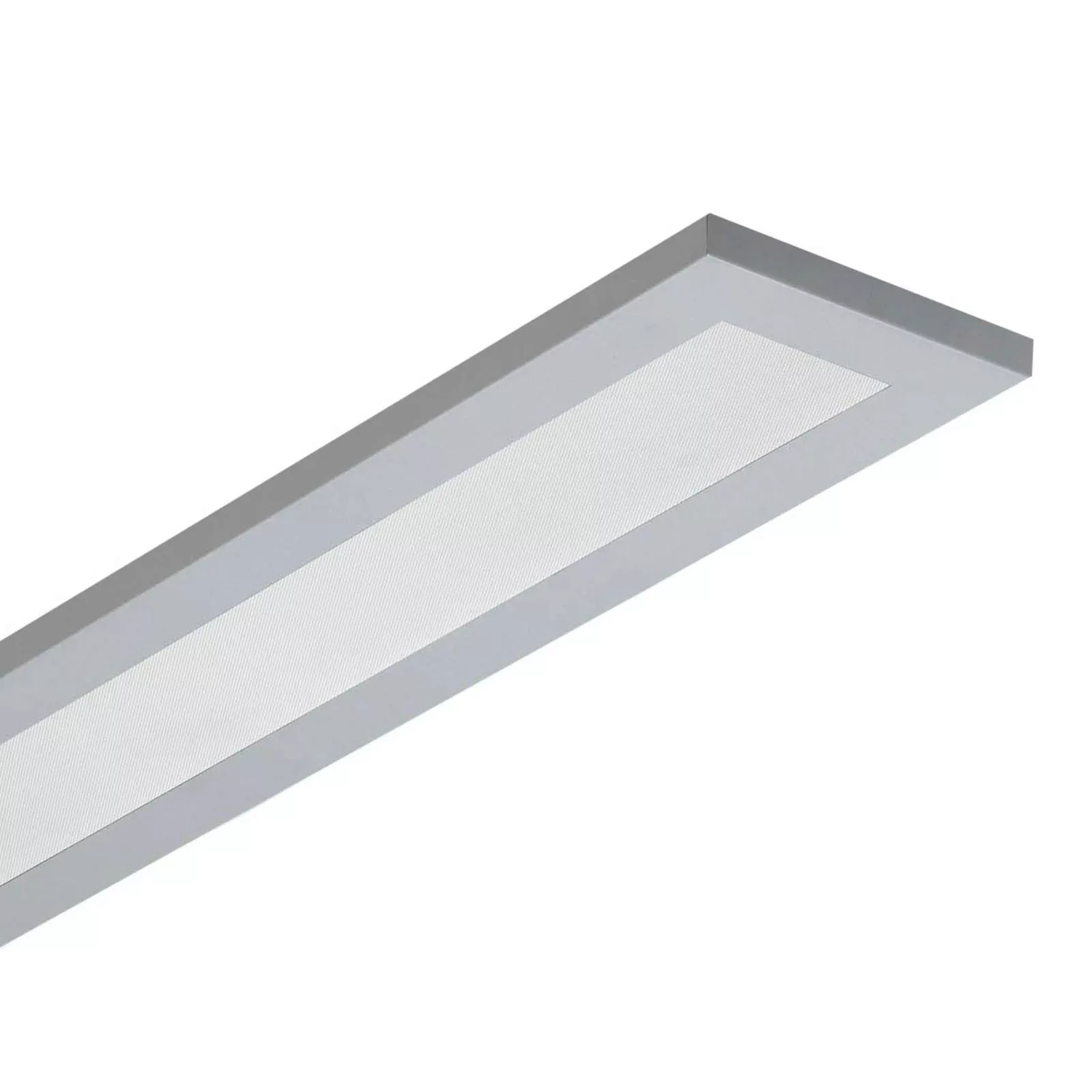 LED-Anbaudeckenlampe LAS01, 4.000 K, titansilber günstig online kaufen