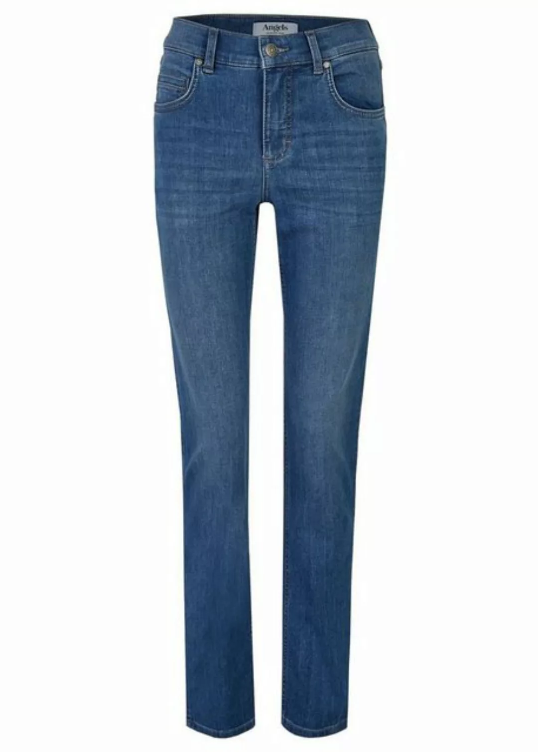 Regular Fit Slim Leg-Jeans Modell Cici ANGELS denim günstig online kaufen
