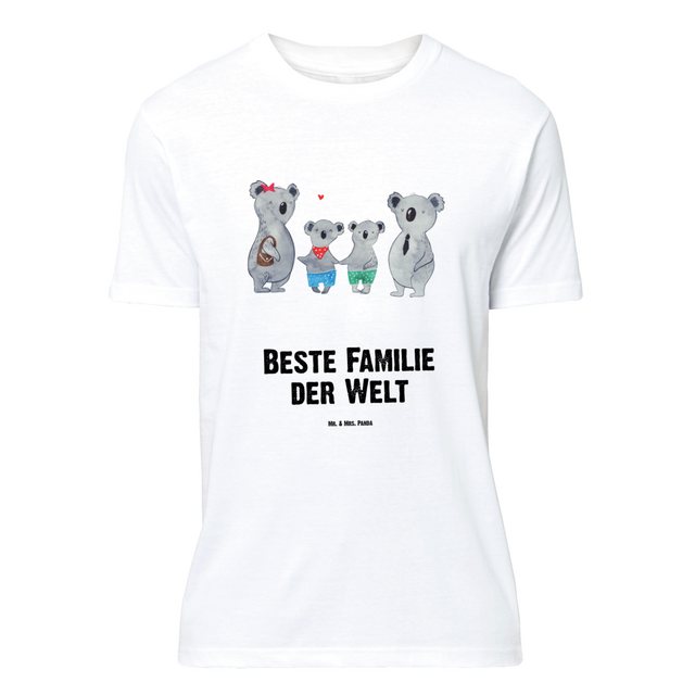 Mr. & Mrs. Panda T-Shirt Koala Familie zwei - Weiß - Geschenk, Koalabär, Mu günstig online kaufen