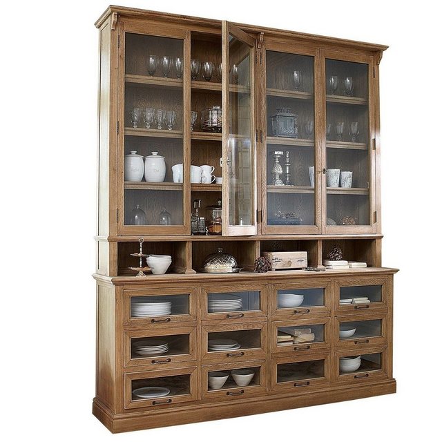 Mirabeau Küchenbuffet Schrank Juillac braun günstig online kaufen