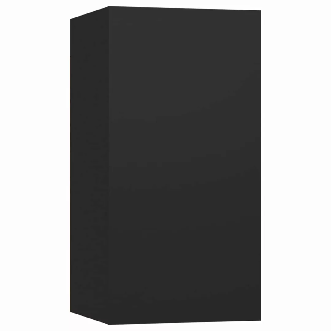 Tv-schrank Schwarz 30,5x30x60 Cm Spanplatte günstig online kaufen