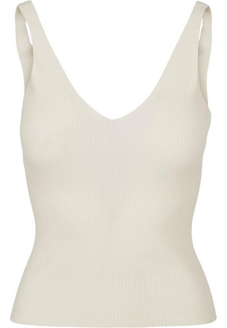 URBAN CLASSICS Muskelshirt Urban Classics Damen Ladies Rib Knit Top (1-tlg) günstig online kaufen