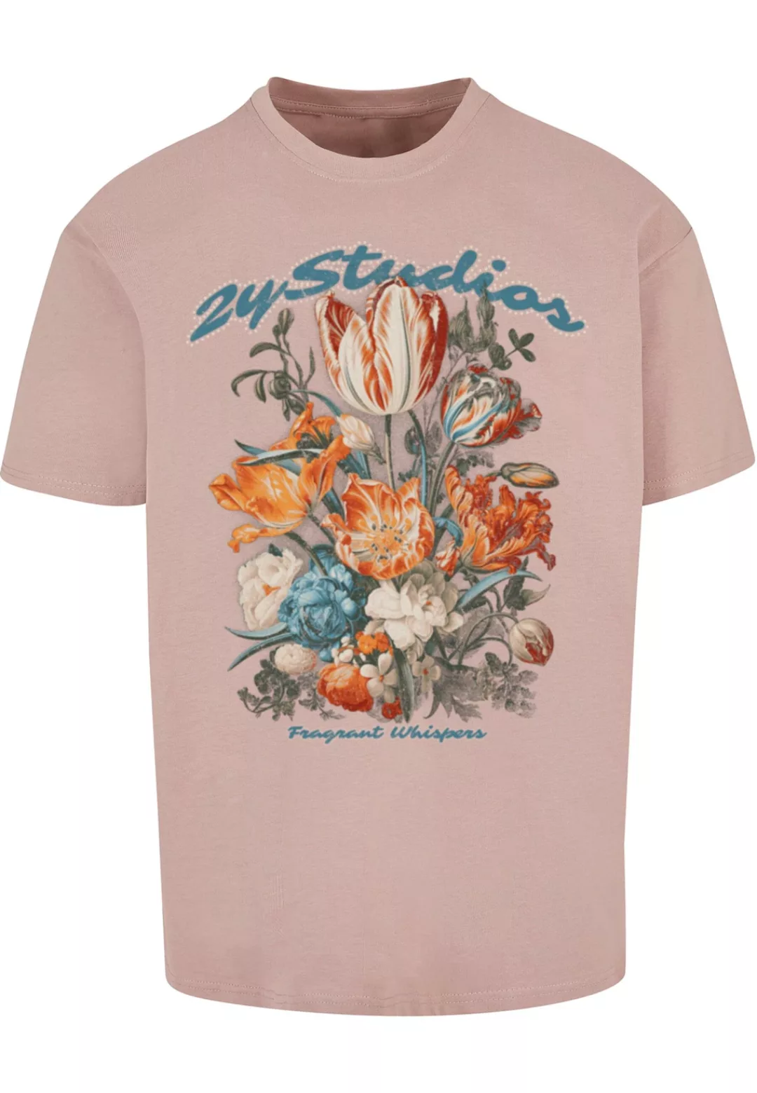 2Y Studios T-Shirt "2Y Studios Herren FLOWERS TEE", (1 tlg.) günstig online kaufen