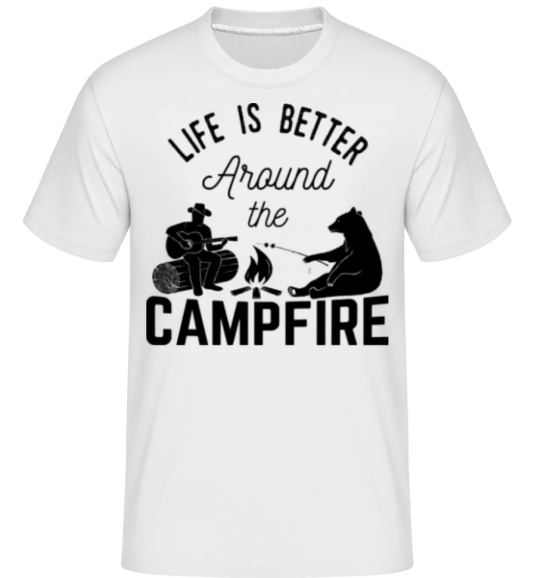 Around The Campfire · Shirtinator Männer T-Shirt günstig online kaufen