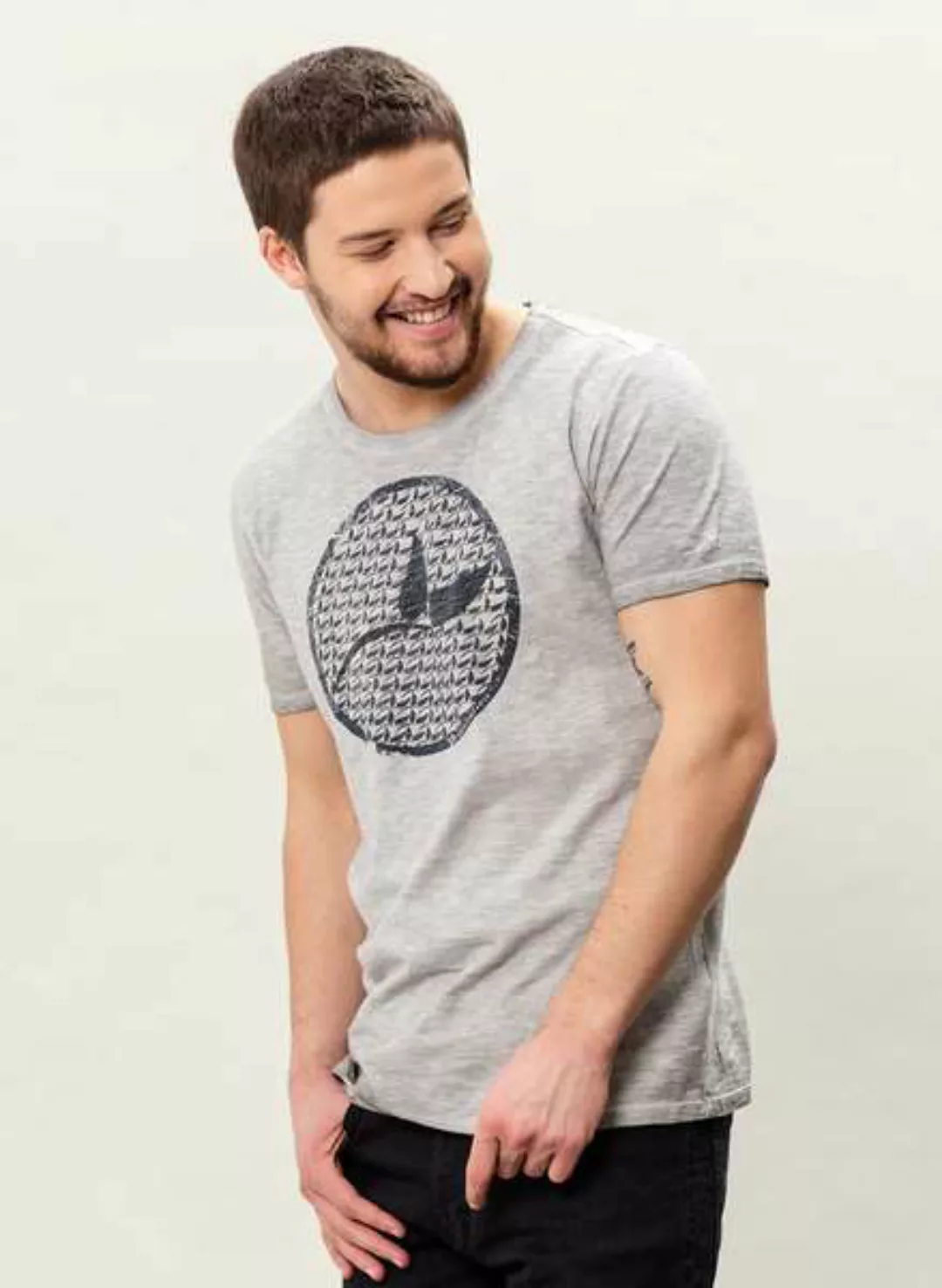 Mor-3187 Herren G.Dyed T-shirt günstig online kaufen