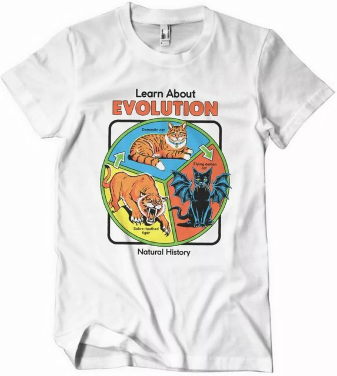 Steven Rhodes T-Shirt Learn About Evolution T-Shirt günstig online kaufen