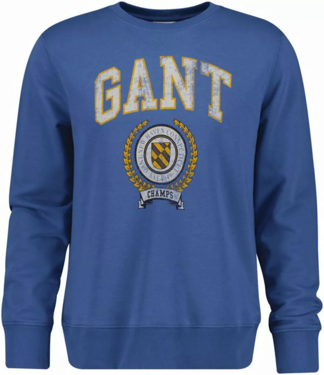 Gant Sweatshirt GRAPHIC C-NECK SWEAT mit mehrfarbigen Print günstig online kaufen