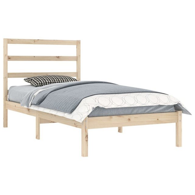 vidaXL Bett Massivholzbett Kiefer 90x200 cm günstig online kaufen