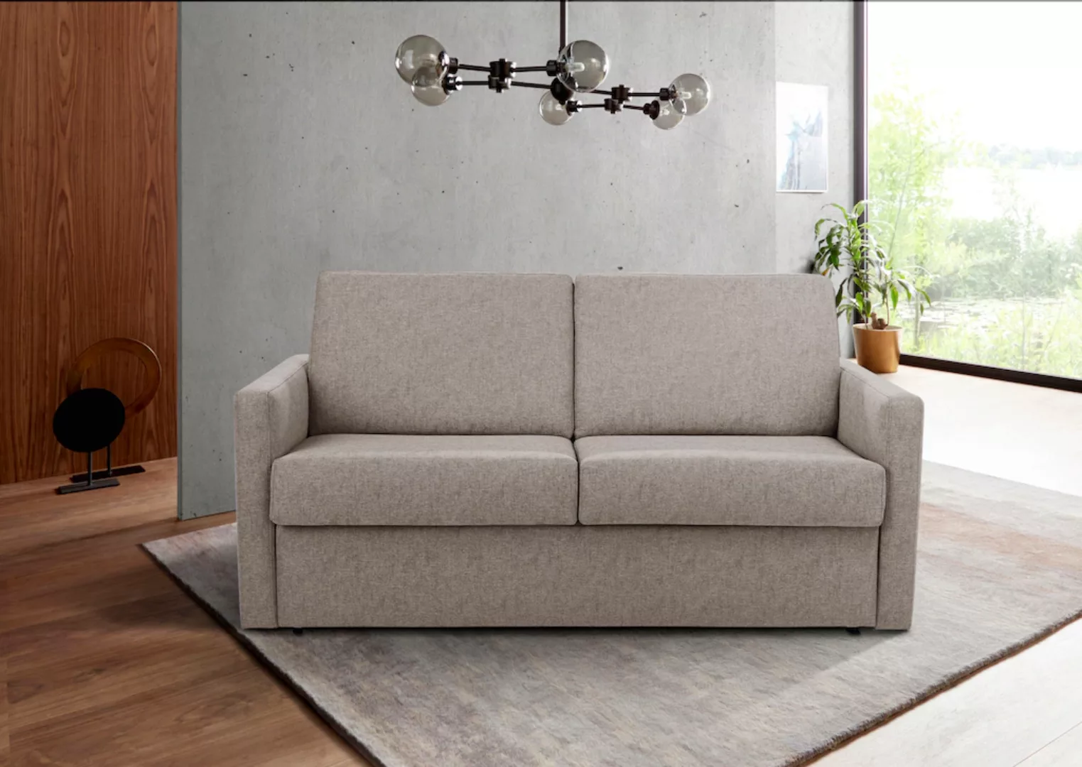 Places of Style Schlafsofa "Goldpoint 162 cm, Dauerschläfer, Liegefläche 12 günstig online kaufen