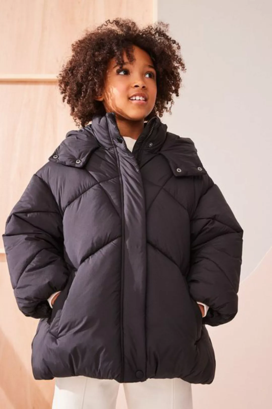 Next Steppjacke Wasserabweisender, wattierter Mantel (1-St) günstig online kaufen