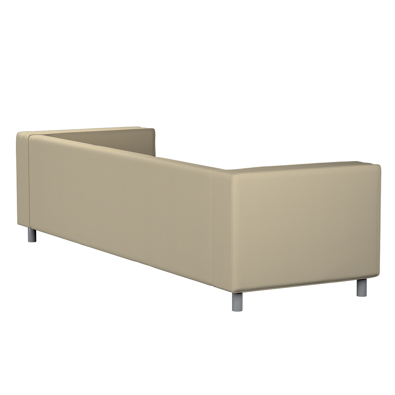 Bezug für Klippan 4-Sitzer Sofa, beige, Bezug für Klippan 4-Sitzer, Manches günstig online kaufen