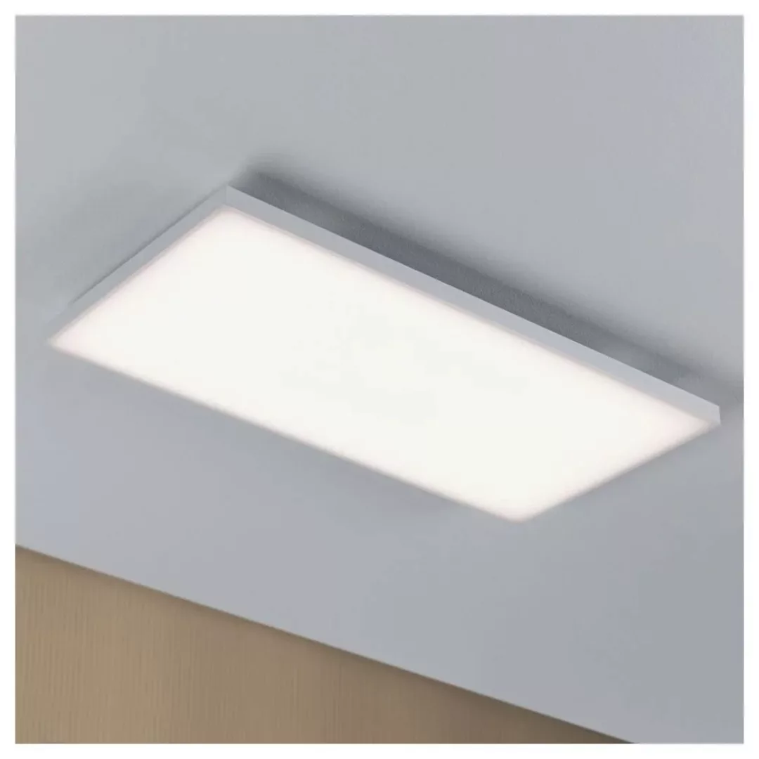 LED Deckenleuchte Valora in Weiß-matt Warmweiß 595x295mm günstig online kaufen