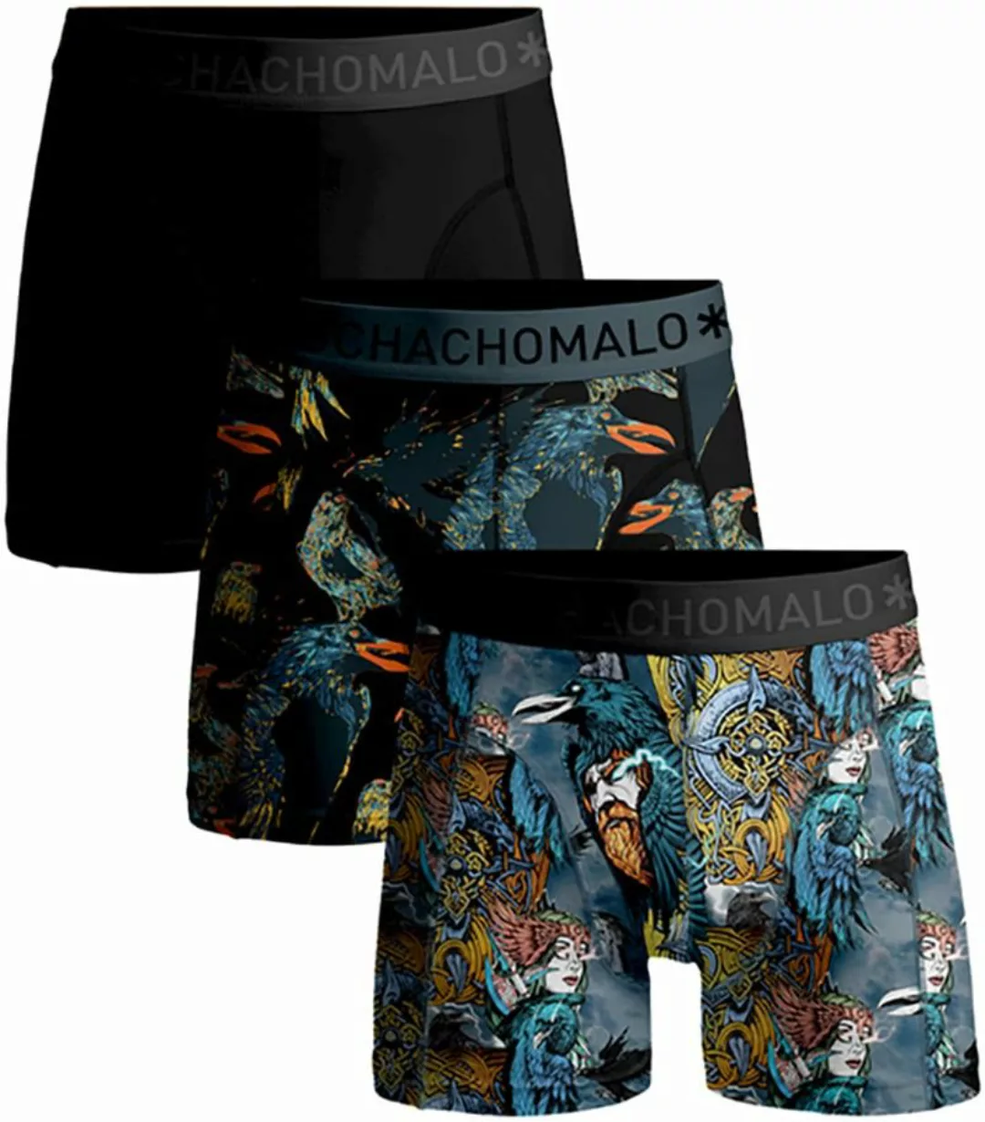Muchachomalo Shorts 3er-Pack Myth Norway - Größe M günstig online kaufen
