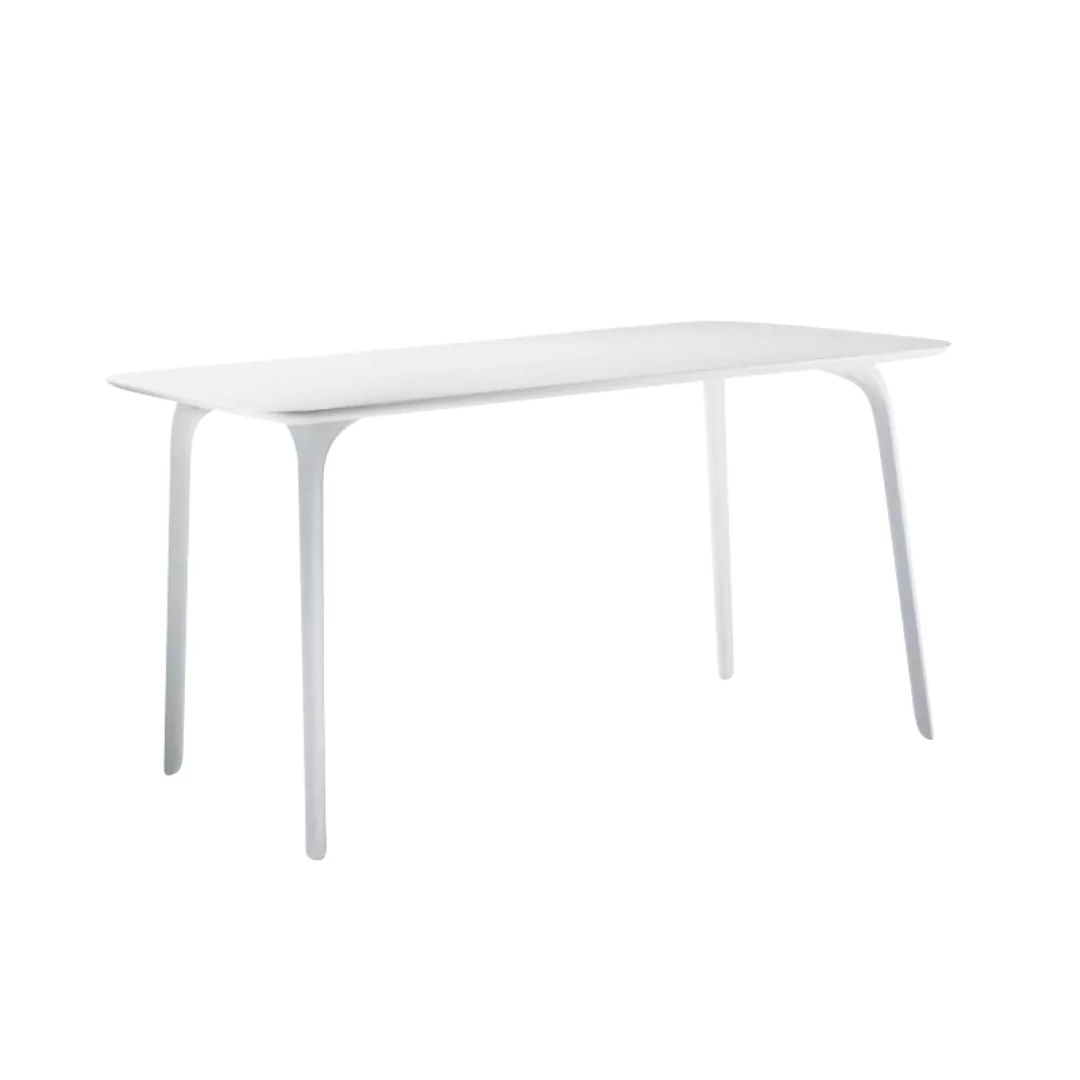 Magis - Table First Tisch Rechteckig - weiß/Tischplatte MDF weiß/LxBxH 140x günstig online kaufen