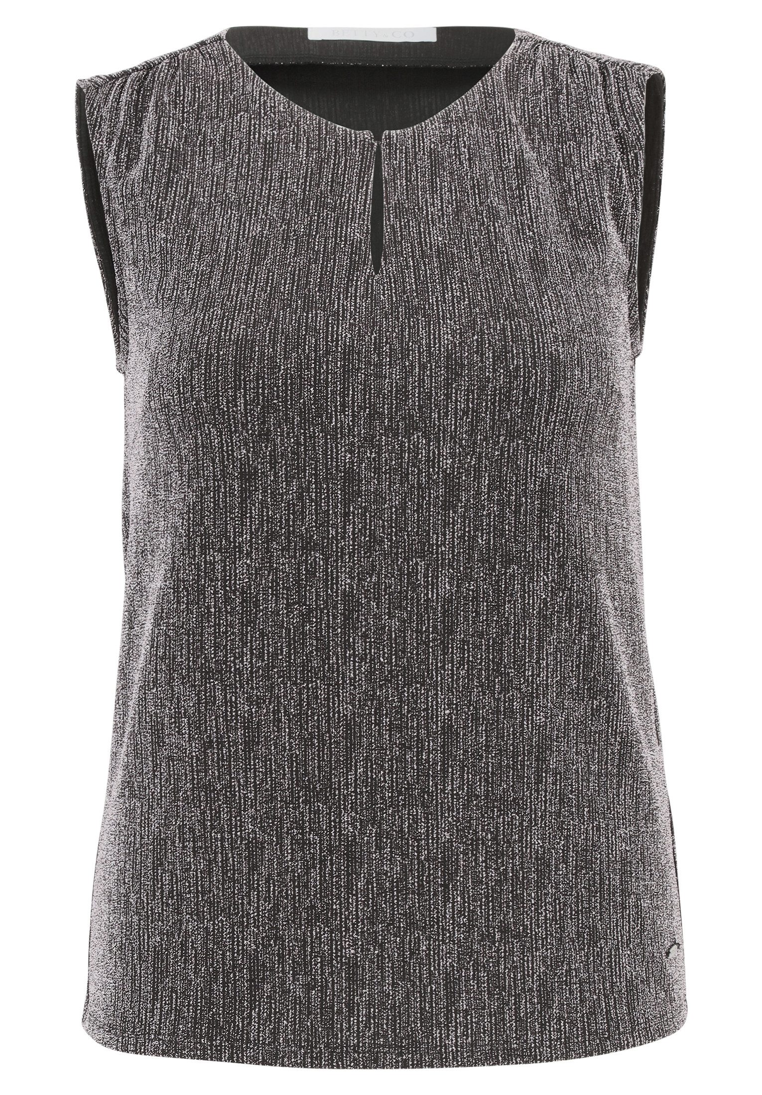 Betty&Co Schlupfbluse "Betty & Co Damen Schlupfbluse ohne Arm" günstig online kaufen