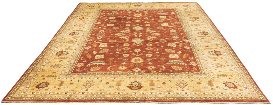 morgenland Orientteppich »Ziegler - 398 x 307 cm - rost«, rechteckig, Wohnz günstig online kaufen