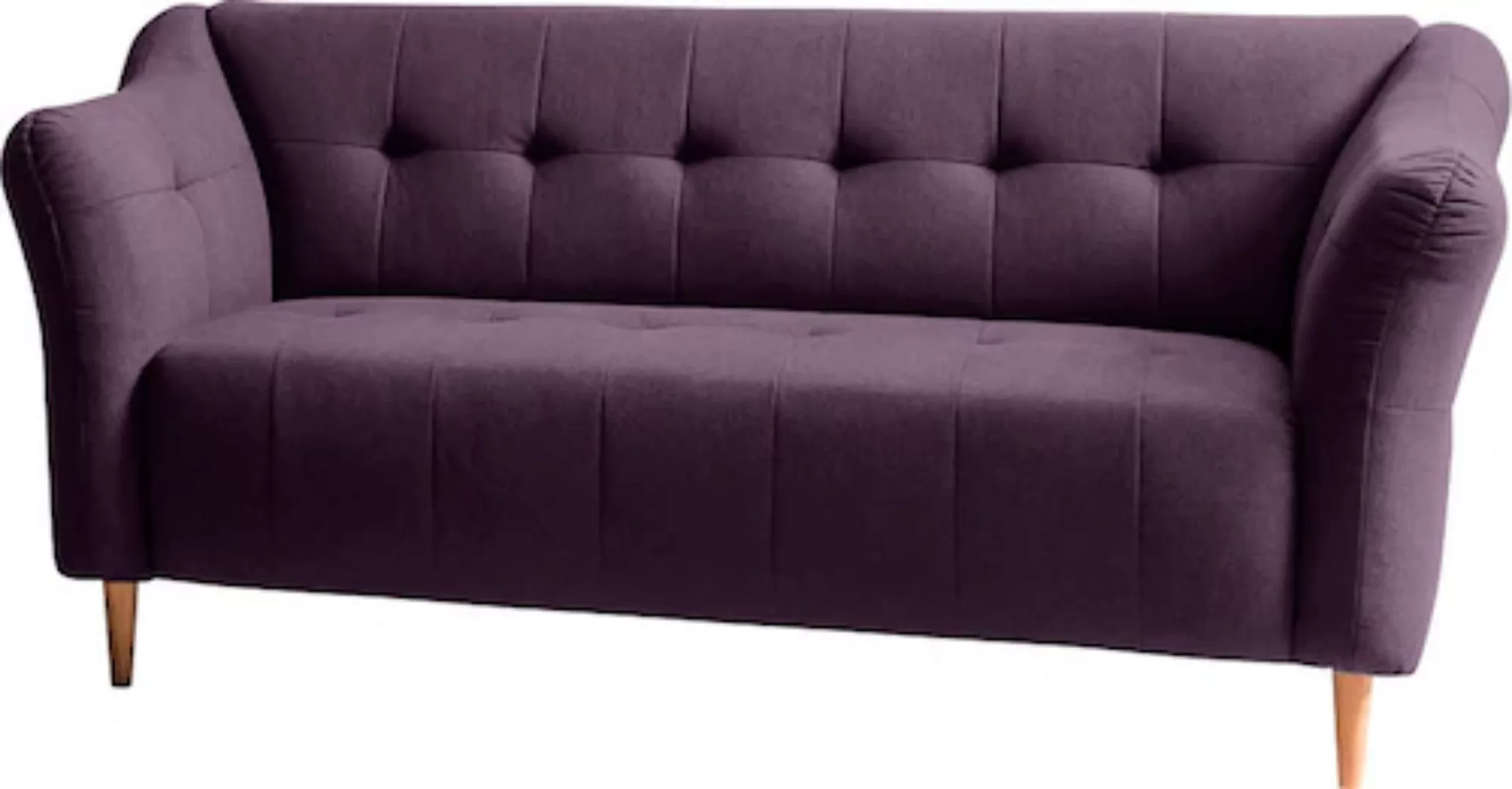 exxpo - sofa fashion 3-Sitzer "Soraya", mit Holzfüßen, frei im Raum stellba günstig online kaufen