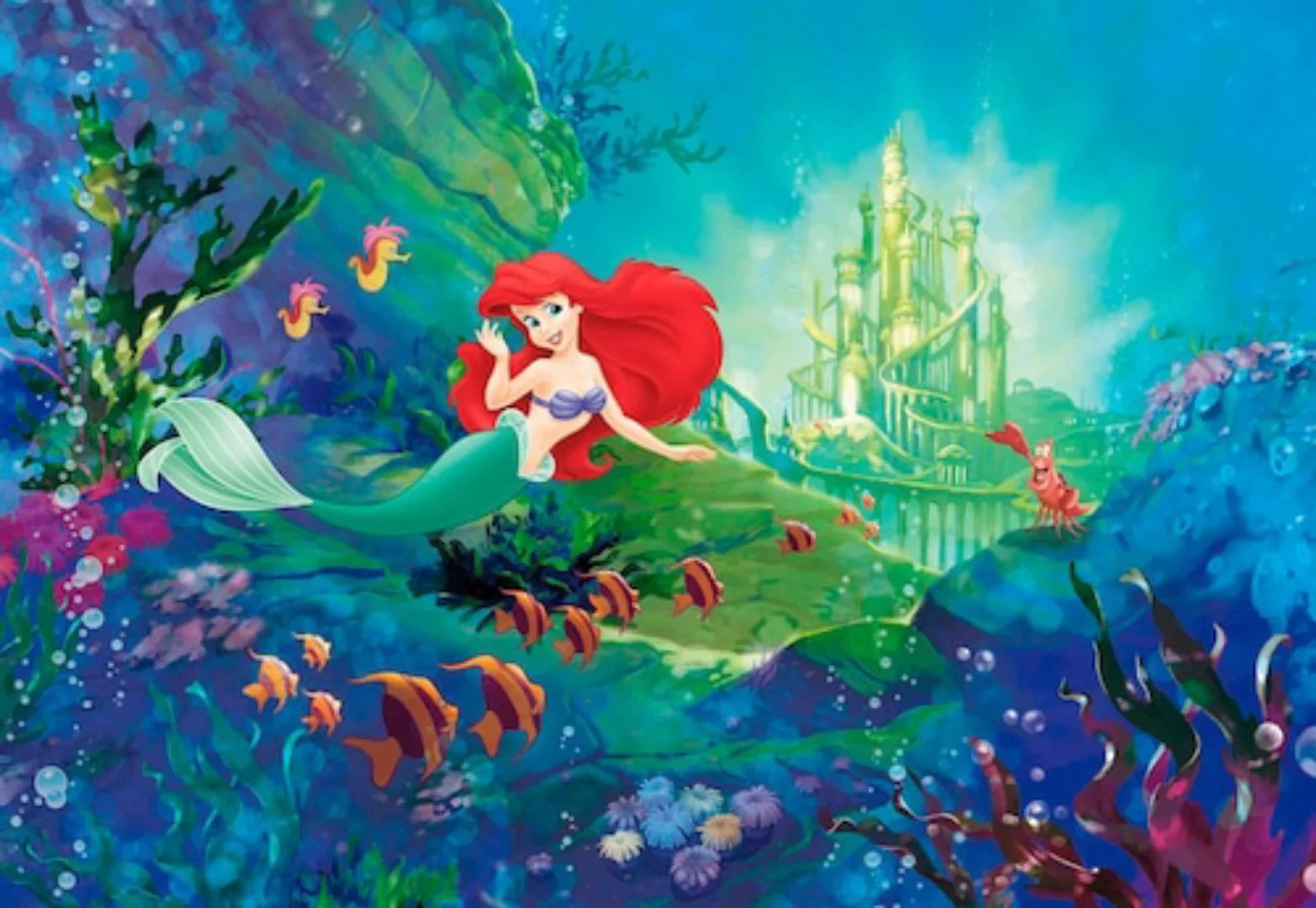 Komar Fototapete Ariel' s Castle 368 cm x 254 cm FSC® günstig online kaufen