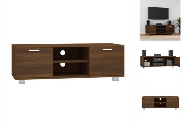 vidaXL TV-Schrank TV Schrank Fernsehschrank Lowboard Regal Sideboard Braun günstig online kaufen