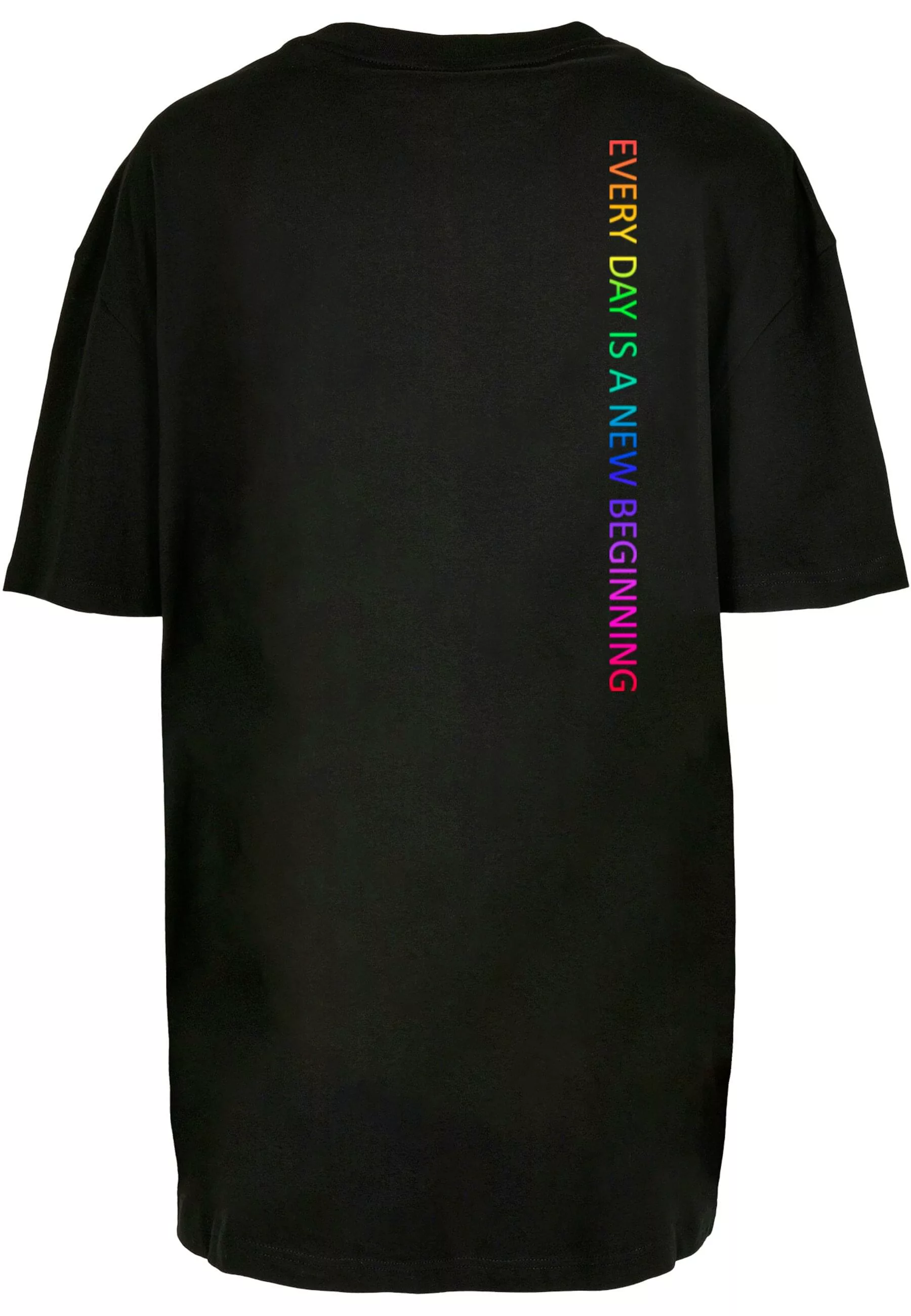 Merchcode T-Shirt "Merchcode Damen Ladies Hope Rainbow Oversized Boyfriend günstig online kaufen