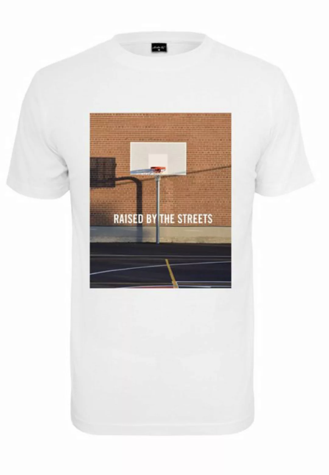 MisterTee T-Shirt Herren Raised By The Streets Tee (1-tlg) günstig online kaufen