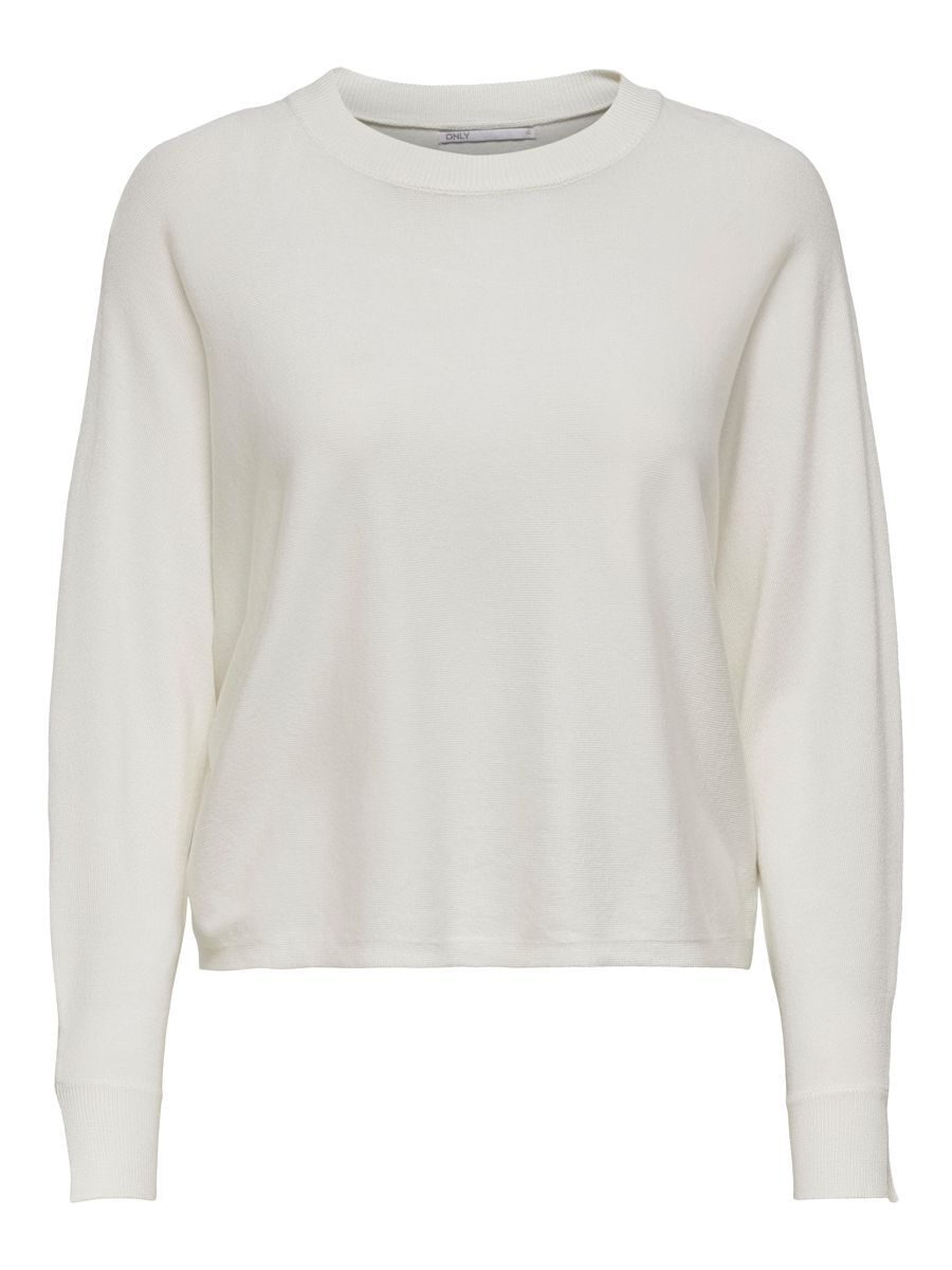 ONLY Fledermausärmel- Strickpullover Damen White günstig online kaufen