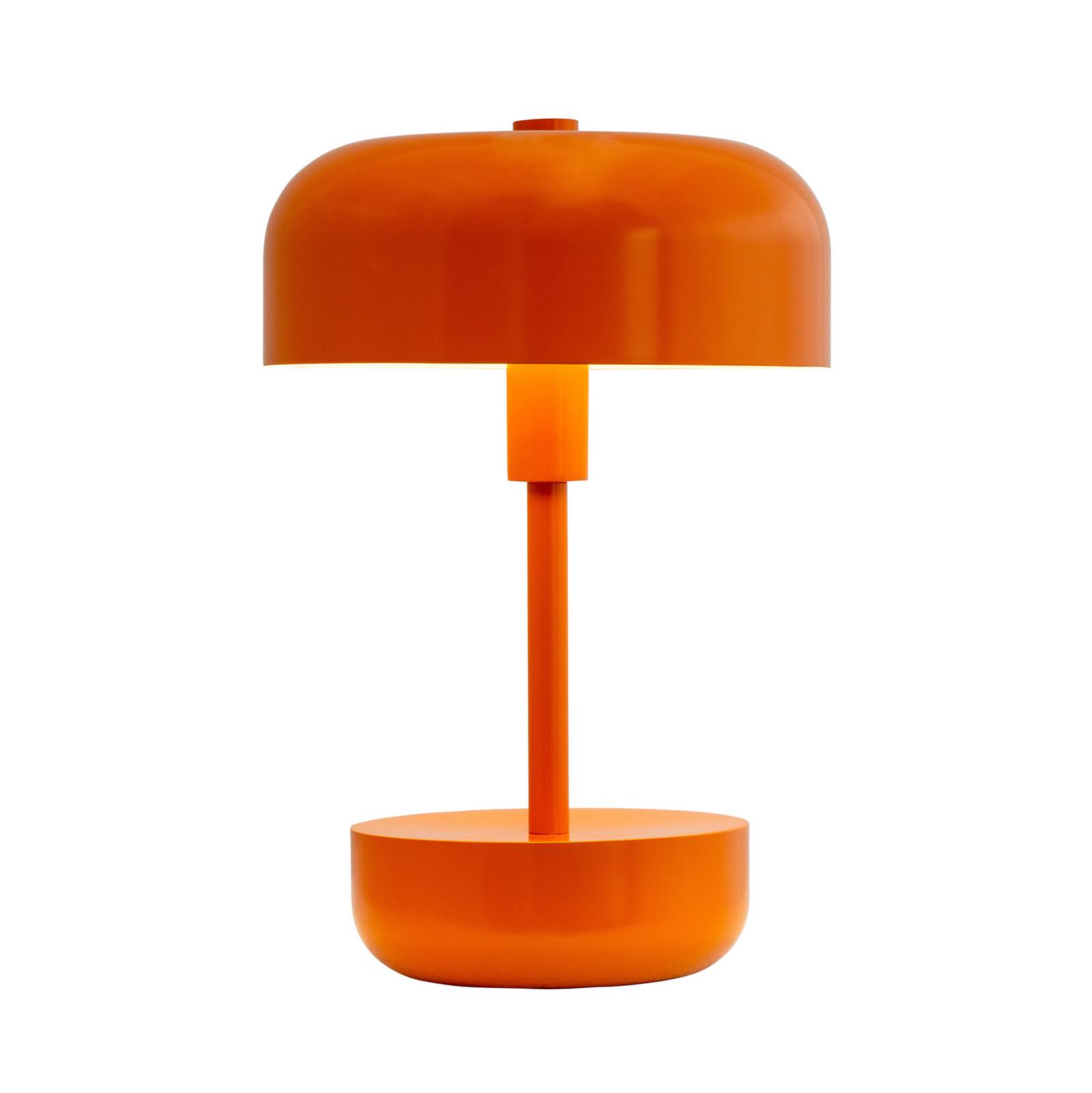 Dyberg Larsen Haipot LED-Tischleuchte Akku orange günstig online kaufen