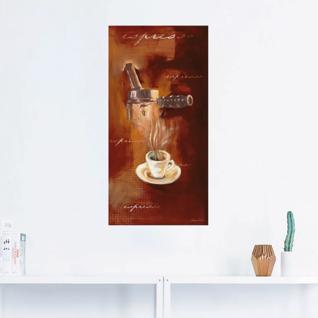 Artland Wandbild »Espresso I«, Getränke, (1 St.) günstig online kaufen