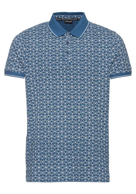 Bruno Banani Poloshirt mit Allover-Print günstig online kaufen