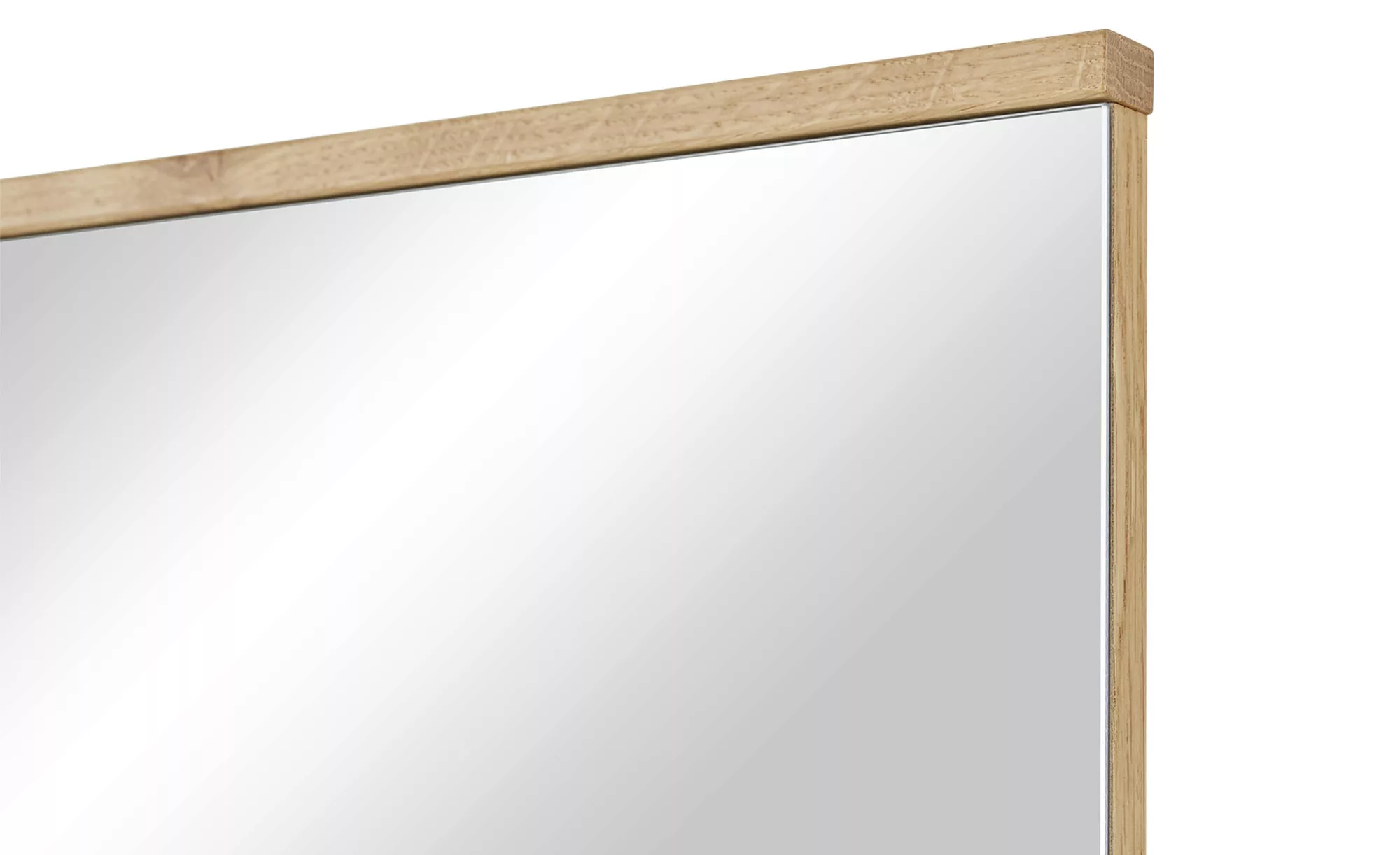Wohnwert Spiegel 82 x 60 cm Valeo ¦ holzfarben ¦ Glas,Aluminium,Holzwerksto günstig online kaufen
