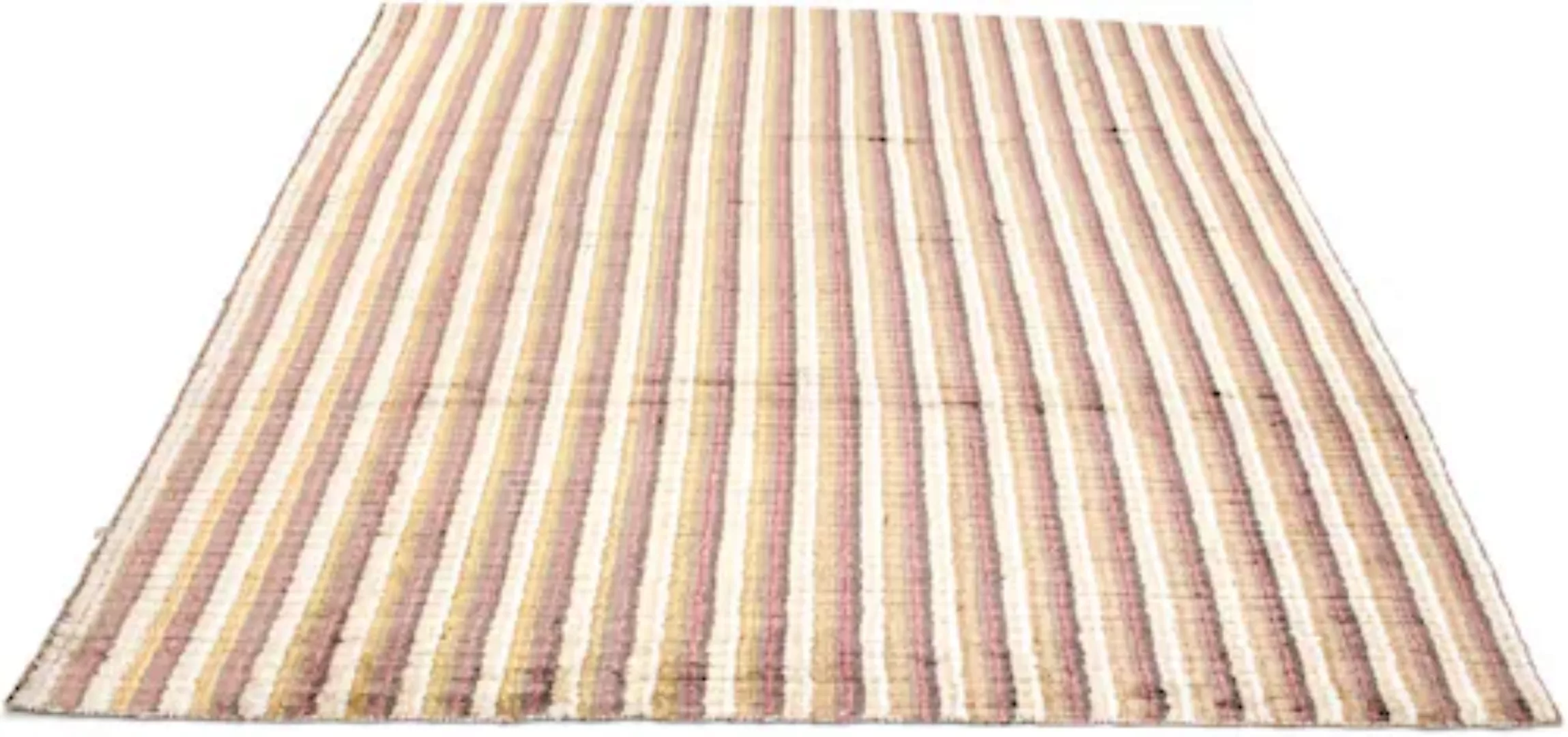 morgenland Teppich »Loribaft Teppich handgewebt mehrfarbig«, rechteckig, Vi günstig online kaufen