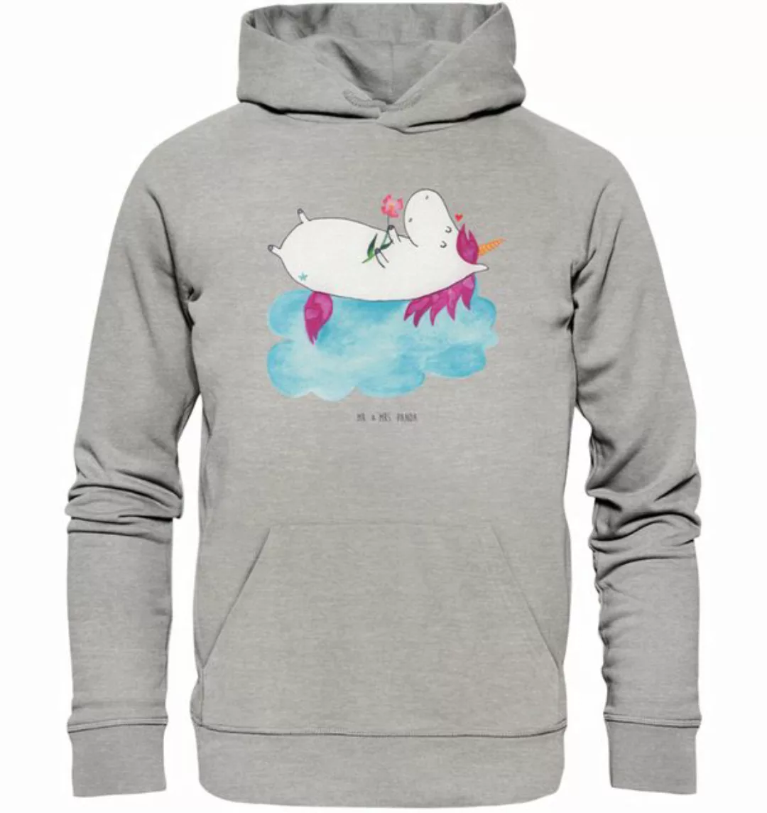 Mr. & Mrs. Panda Hoodie Einhorn Verliebt Größe XS - Heather Grey - Geschenk günstig online kaufen