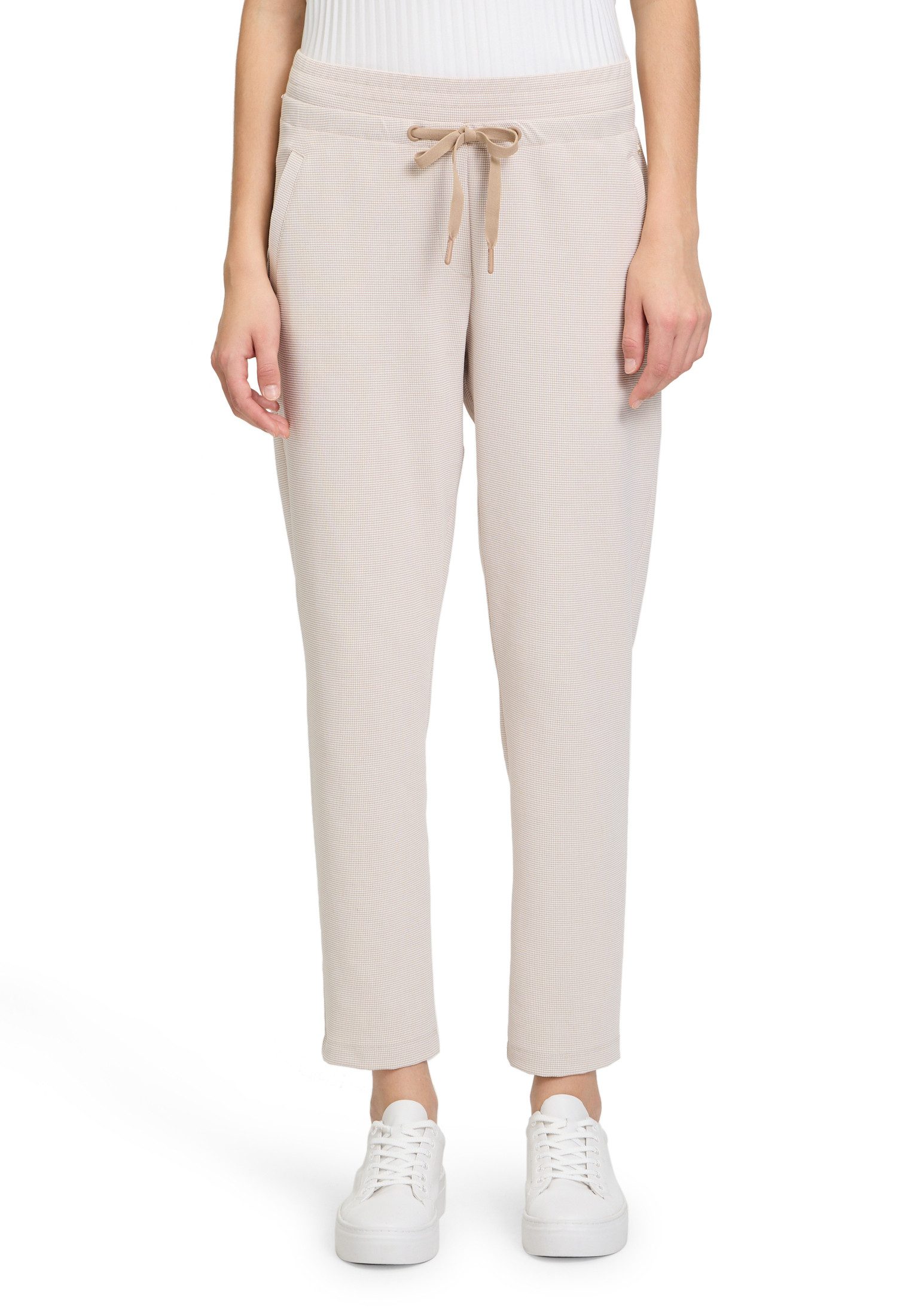 Betty&Co Schlupfhose "Betty & Co Damen Schlupfhose mit Bindegürtel", Materi günstig online kaufen