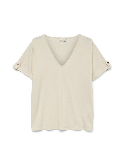 Vero Moda Kurzarmshirt VMBAILEY S/S V-NECK T-SHIRT JRS BTQ GA günstig online kaufen