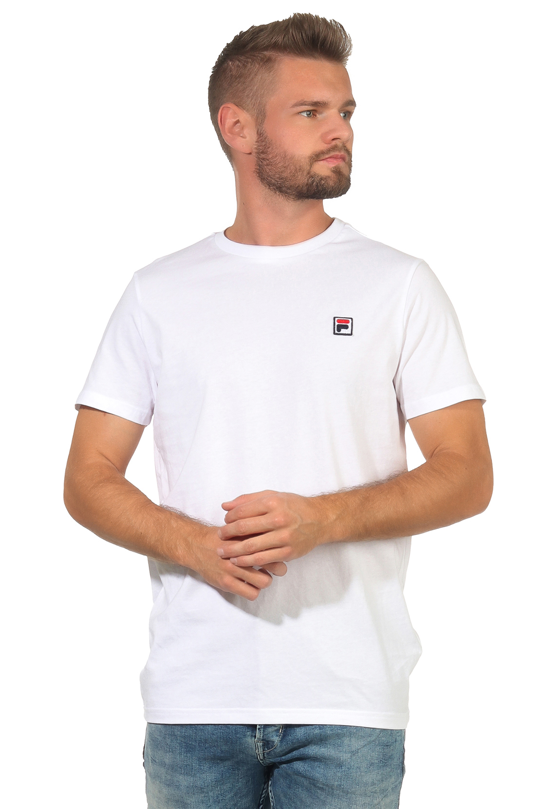 Fila T-Shirt Herren MEN SEAMUS TEE SS 682393 Weiss M67 Bright White günstig online kaufen