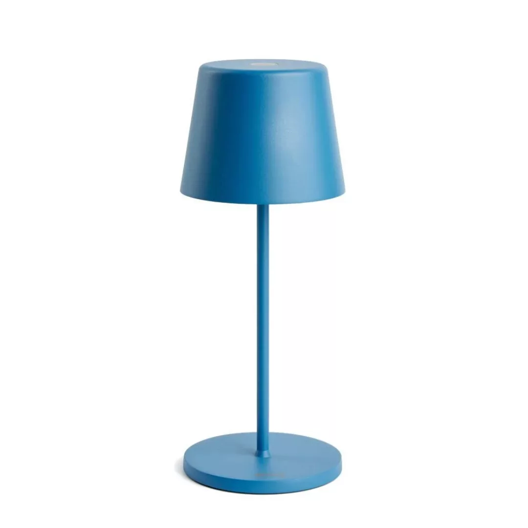 Pertrix LED Akku Tischleuchte Joris in Blau-matt 2,2W 150lm IP65 günstig online kaufen