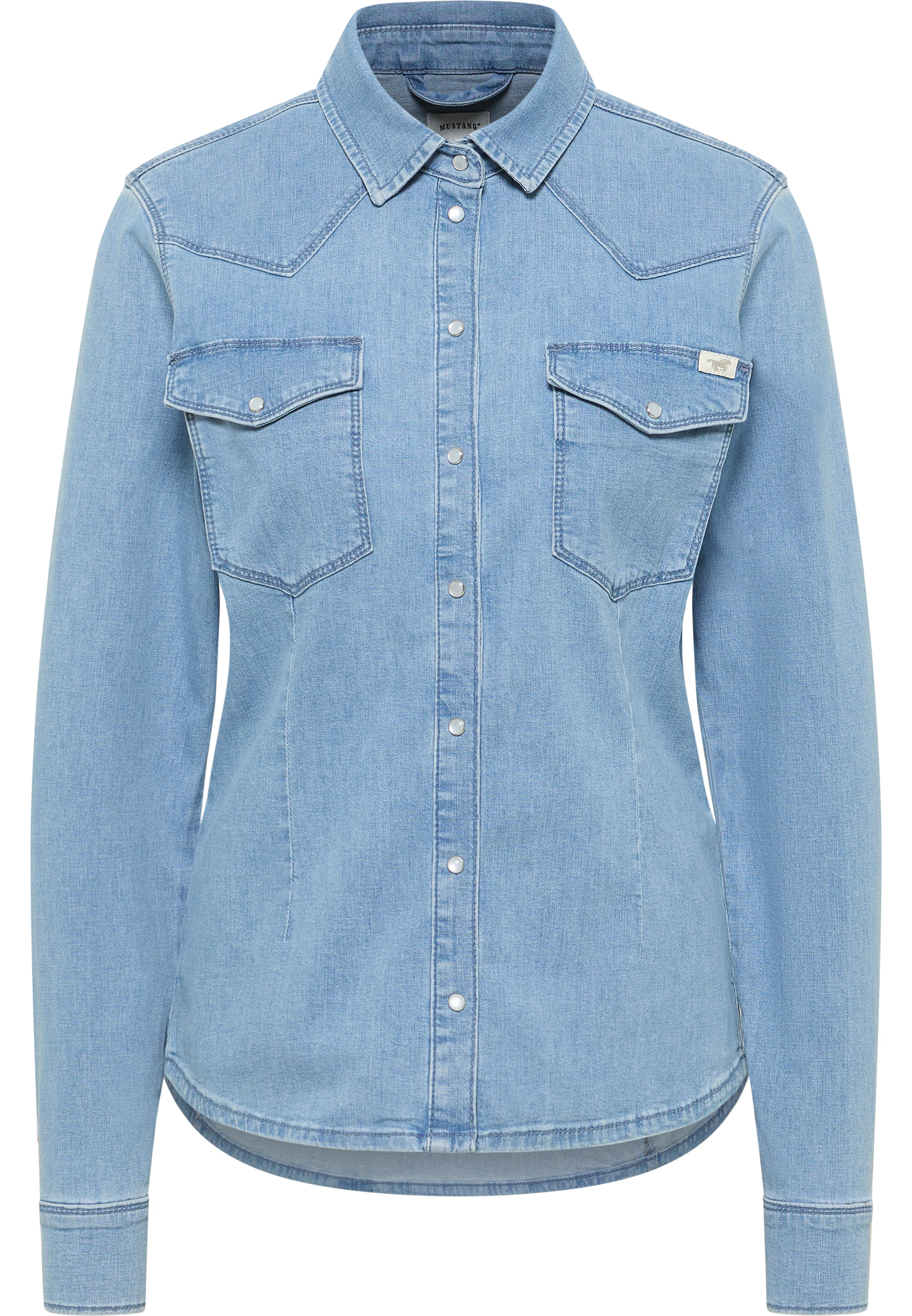 MUSTANG Hemdbluse "Damen Style Cody Denim Shirt" günstig online kaufen