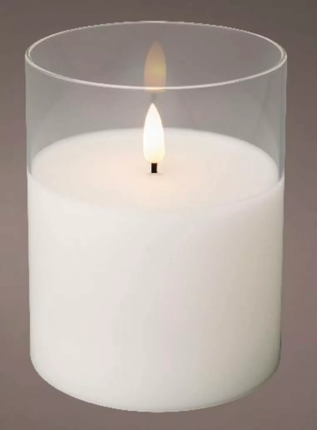 Led Kerze Decoris Weiß (ø 10 X 13 Cm) (ø 10 X 13cm) günstig online kaufen