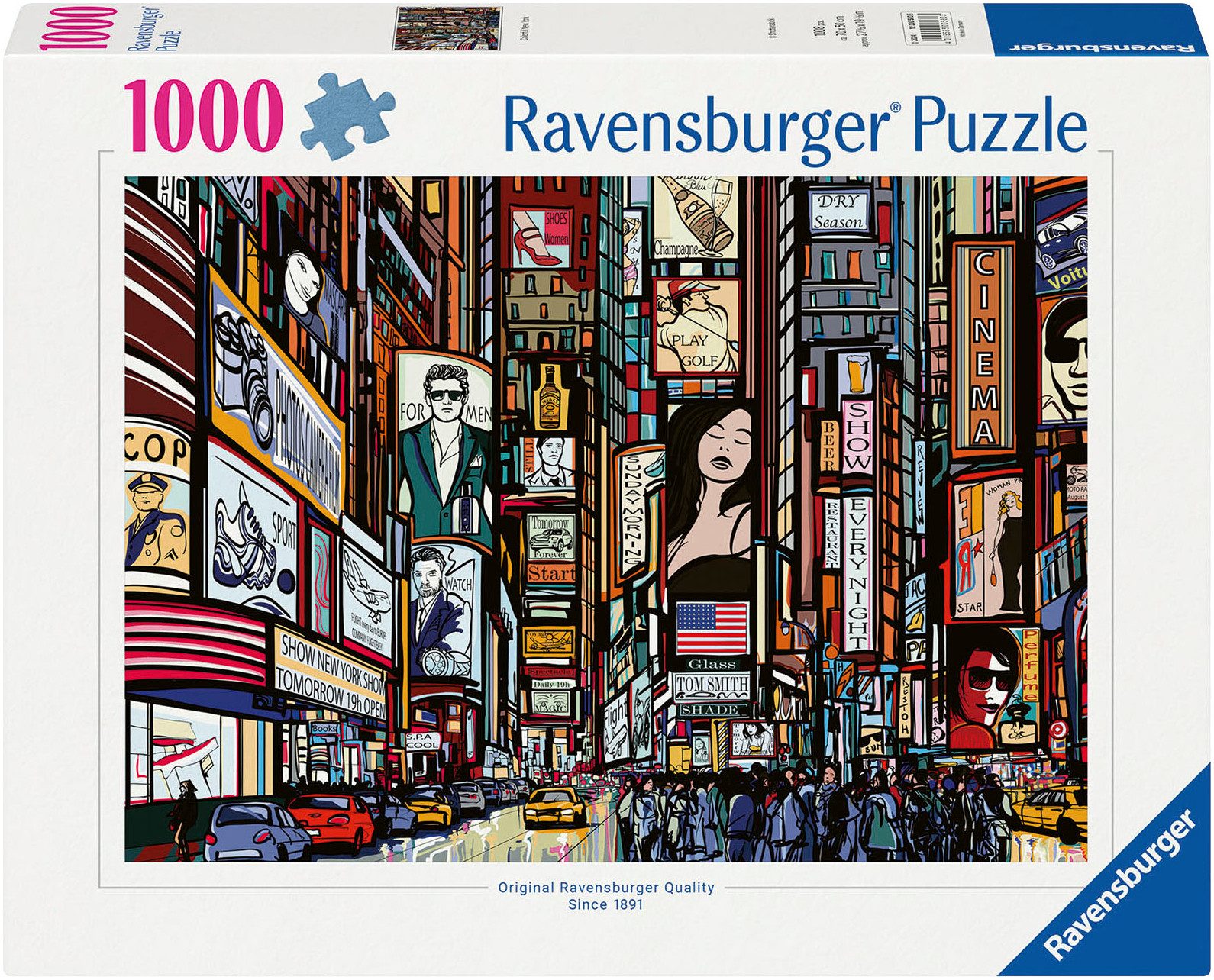 Ravensburger Puzzle Buntes New York, 1000 günstig online kaufen